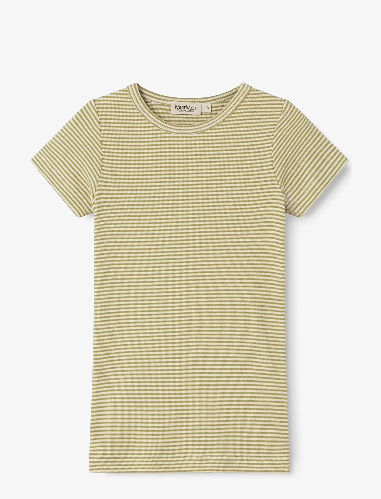MarMar Copenhagen - Tago - lühikeste varrukatega - olive stripe - 0