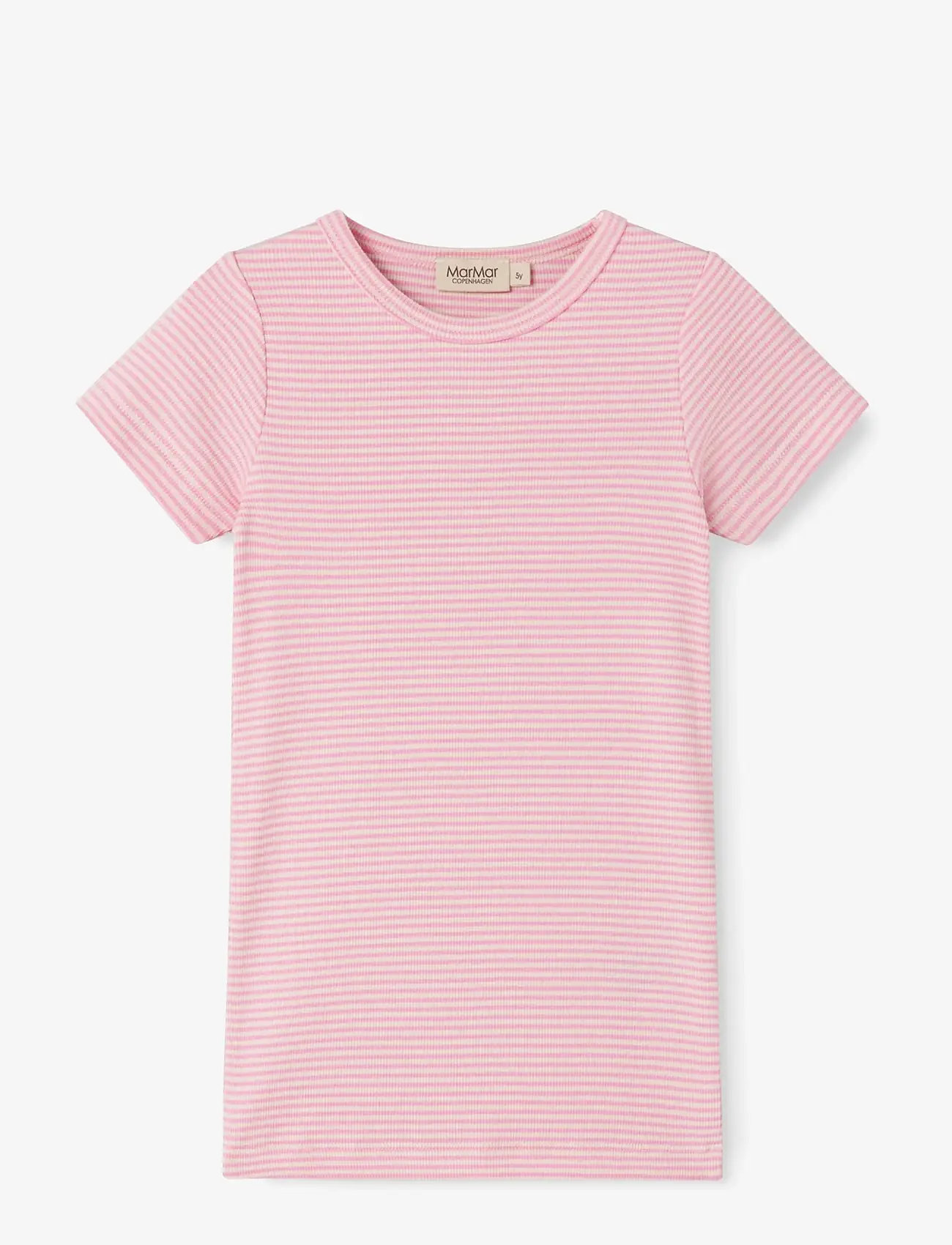 MarMar Copenhagen - Tago - lühikeste varrukatega - pink stripe - 0