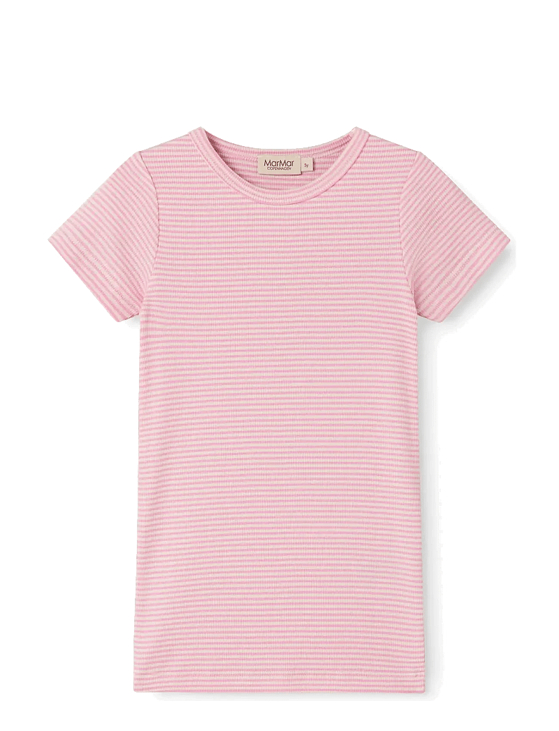 MarMar Copenhagen - Tago - lühikeste varrukatega - pink stripe - 0