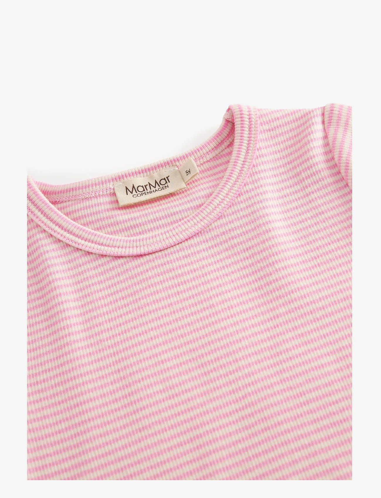 MarMar Copenhagen - Tago - lühikeste varrukatega - pink stripe - 2