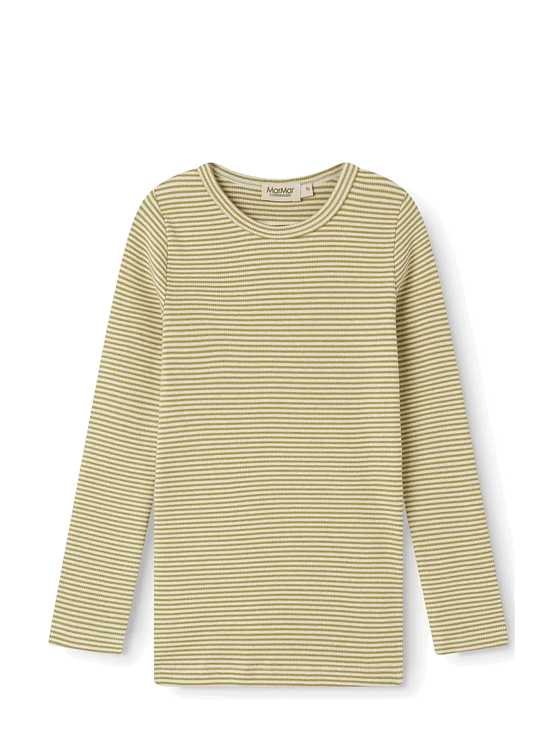 MarMar Copenhagen - Tani - pikkade varrukatega - olive stripe - 0