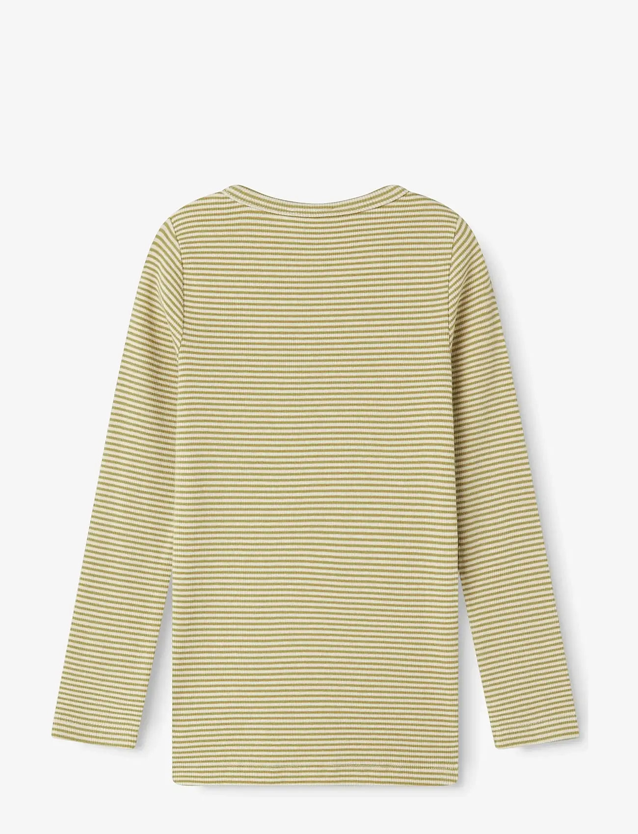 MarMar Copenhagen - Tani - pikkade varrukatega - olive stripe - 1