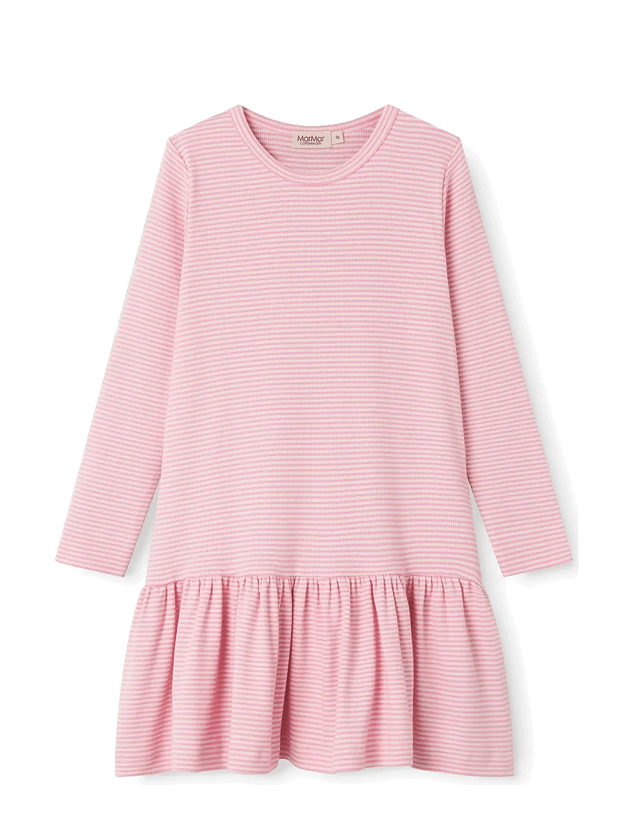 MarMar Copenhagen - Diro - langärmelige freizeitkleider - pink stripe - 0