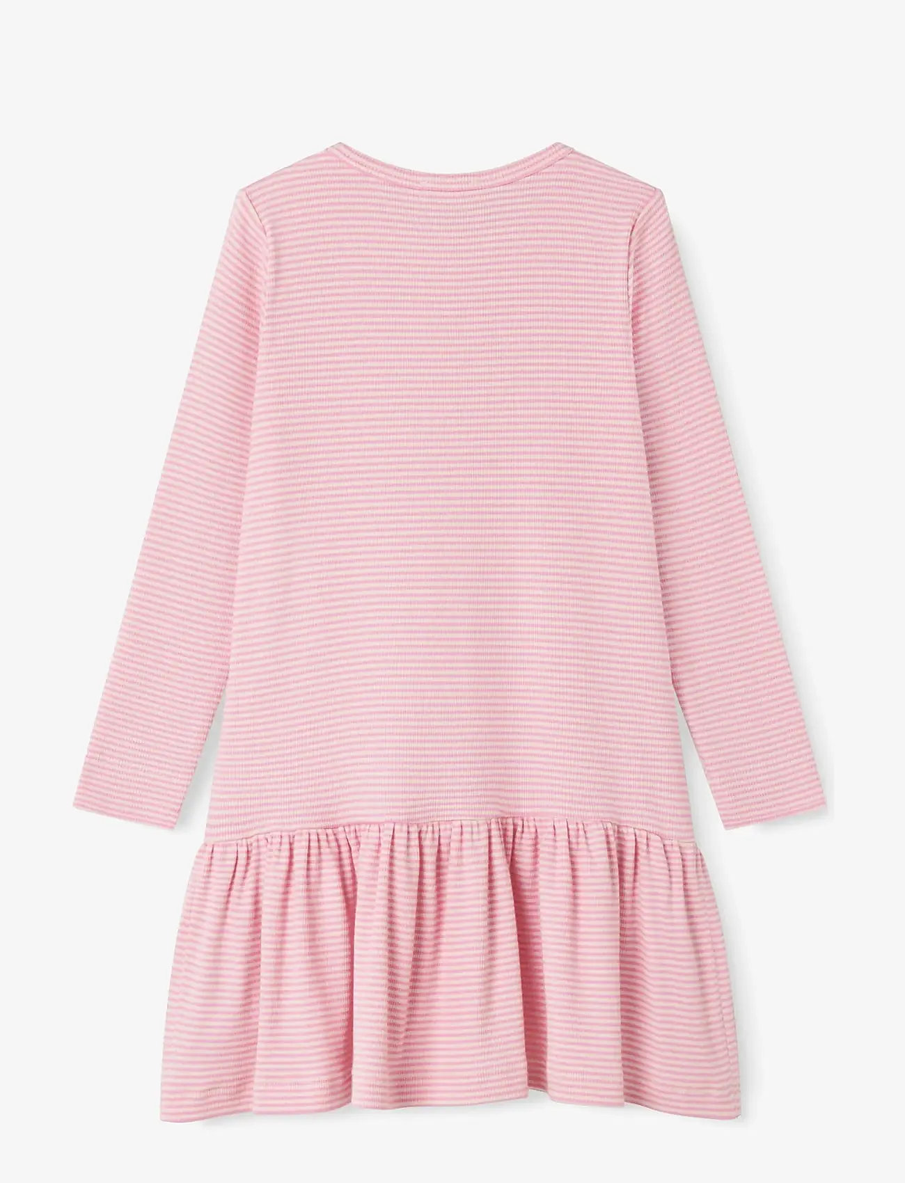 MarMar Copenhagen - Diro - pikkade varrukatega vabaaja kleidid - pink stripe - 1