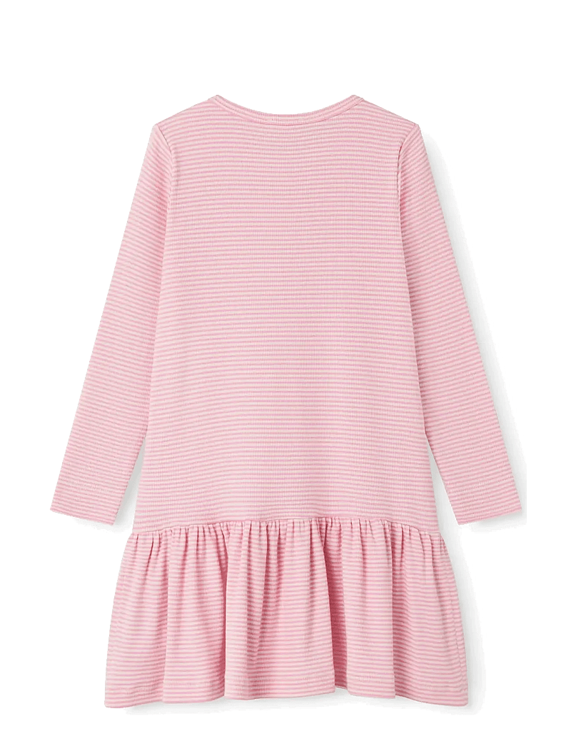MarMar Copenhagen - Diro - langærmede hverdagskjoler - pink stripe - 1