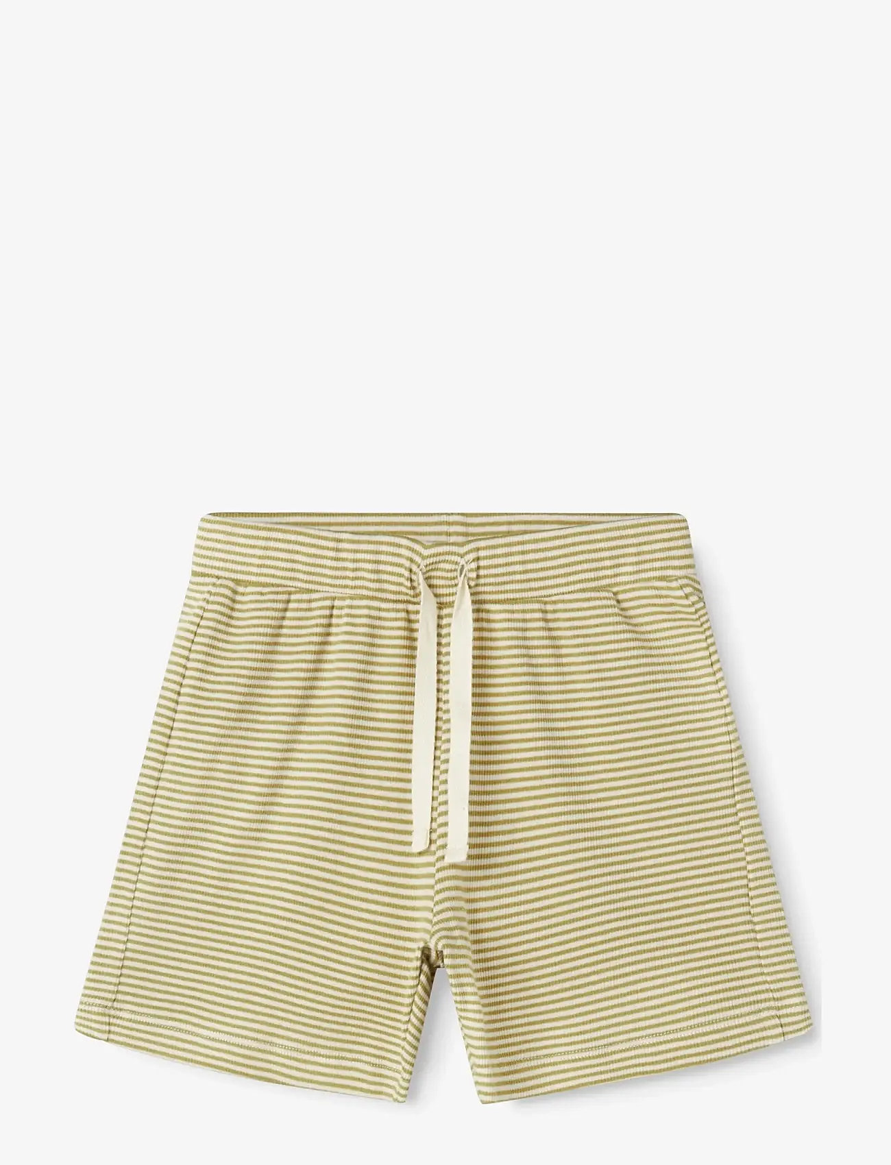 MarMar Copenhagen - Paulo - casual shorts - olive stripe - 0