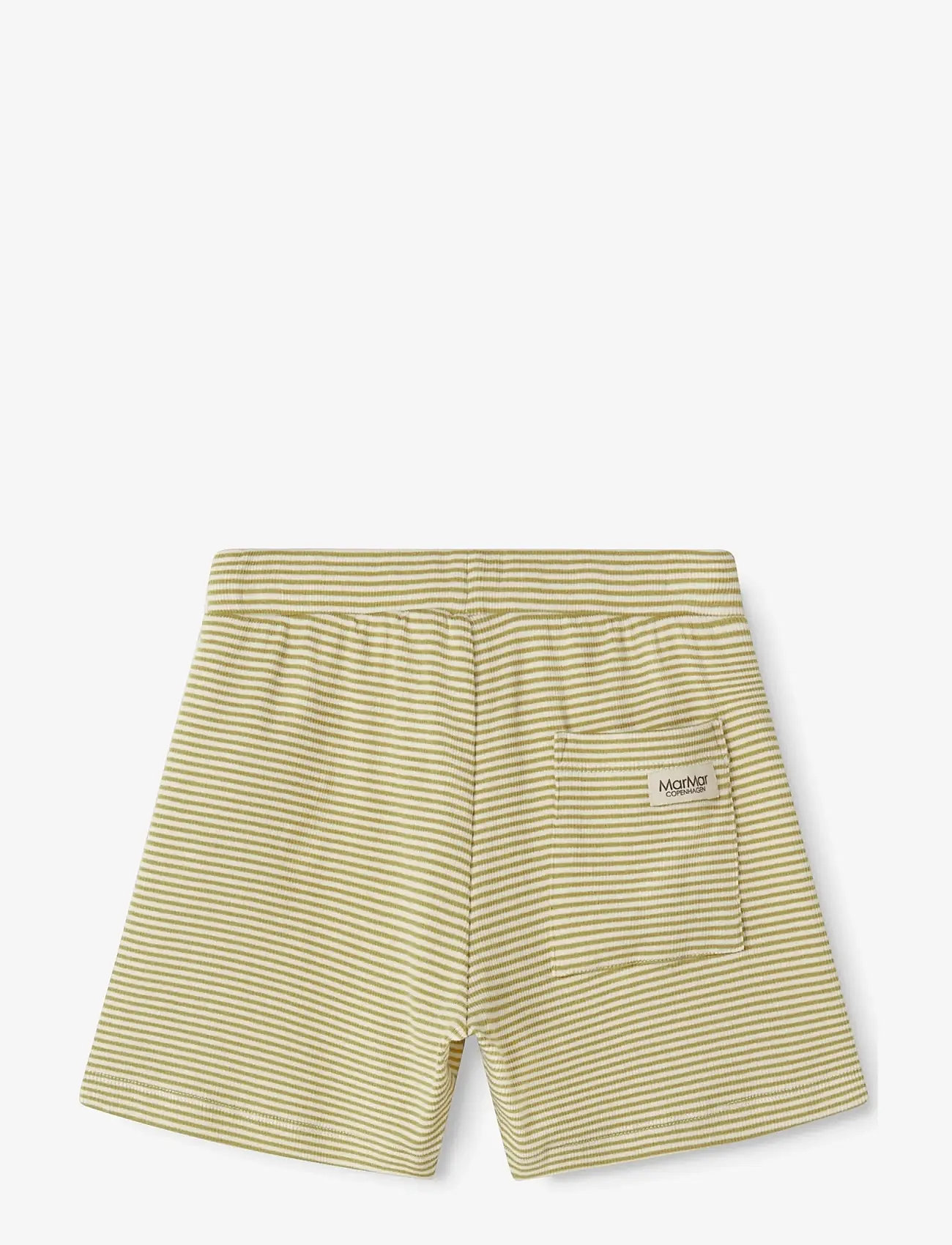 MarMar Copenhagen - Paulo - casual shorts - olive stripe - 1