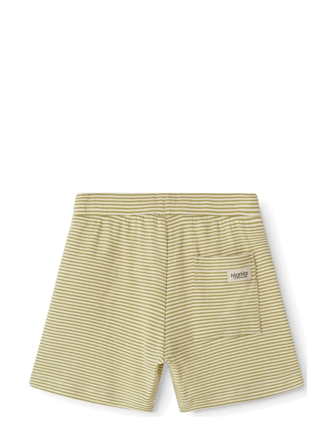 MarMar Copenhagen - Paulo - shorts casual - olive stripe - 1