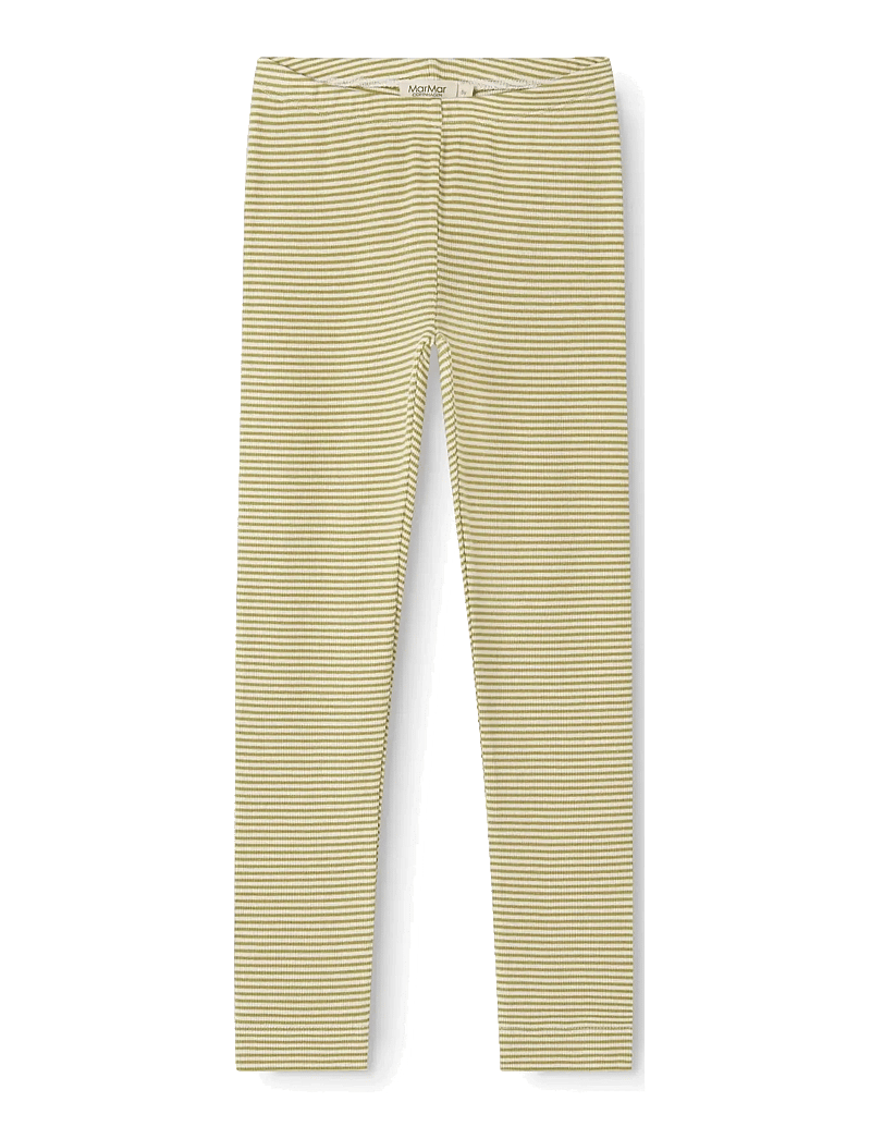 MarMar Copenhagen - Leg - leggings - olive stripe - 0