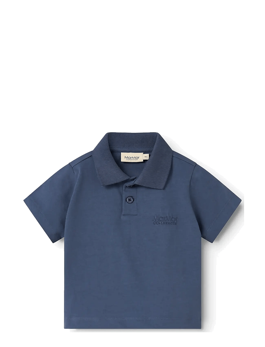 MarMar Copenhagen - Tad Polo - kurzärmelig - vintage blue - 0