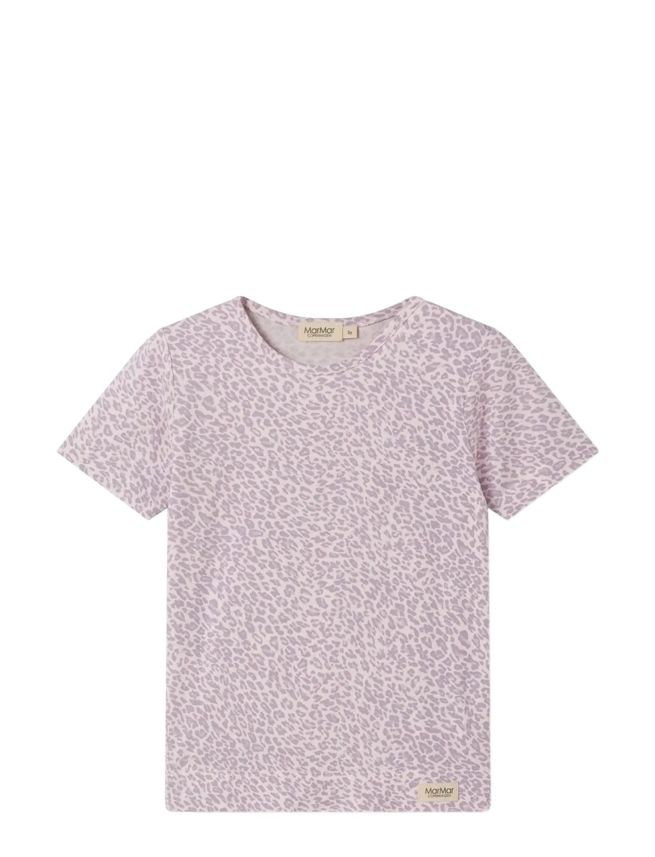 MarMar Copenhagen Leo Tee SS - Toppar & T-shirts - LILAC LEO / purple