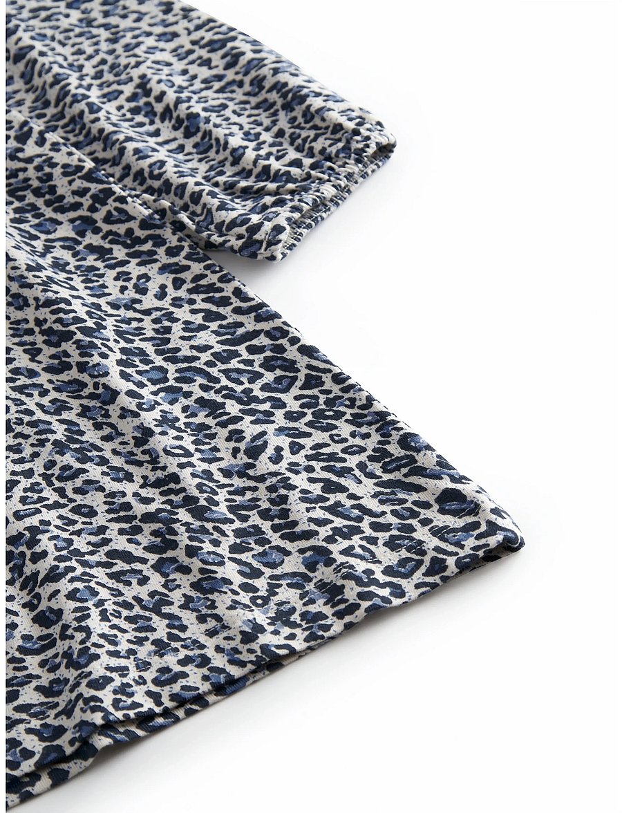 MarMar Copenhagen - Leo Dunilla - langärmelige babykleider - blue leo - 4
