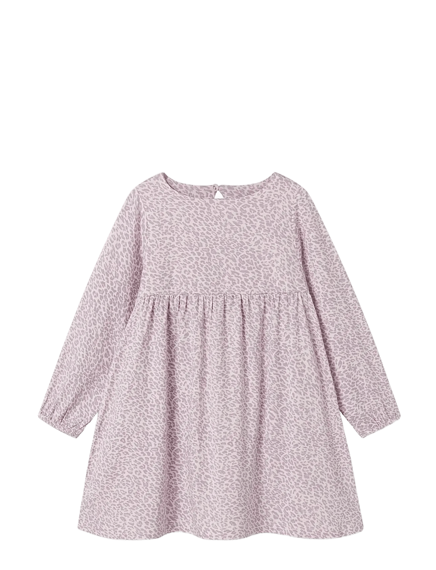 MarMar Copenhagen - Leo Dunilla - långärmade babyklänningar - lilac leo - 1
