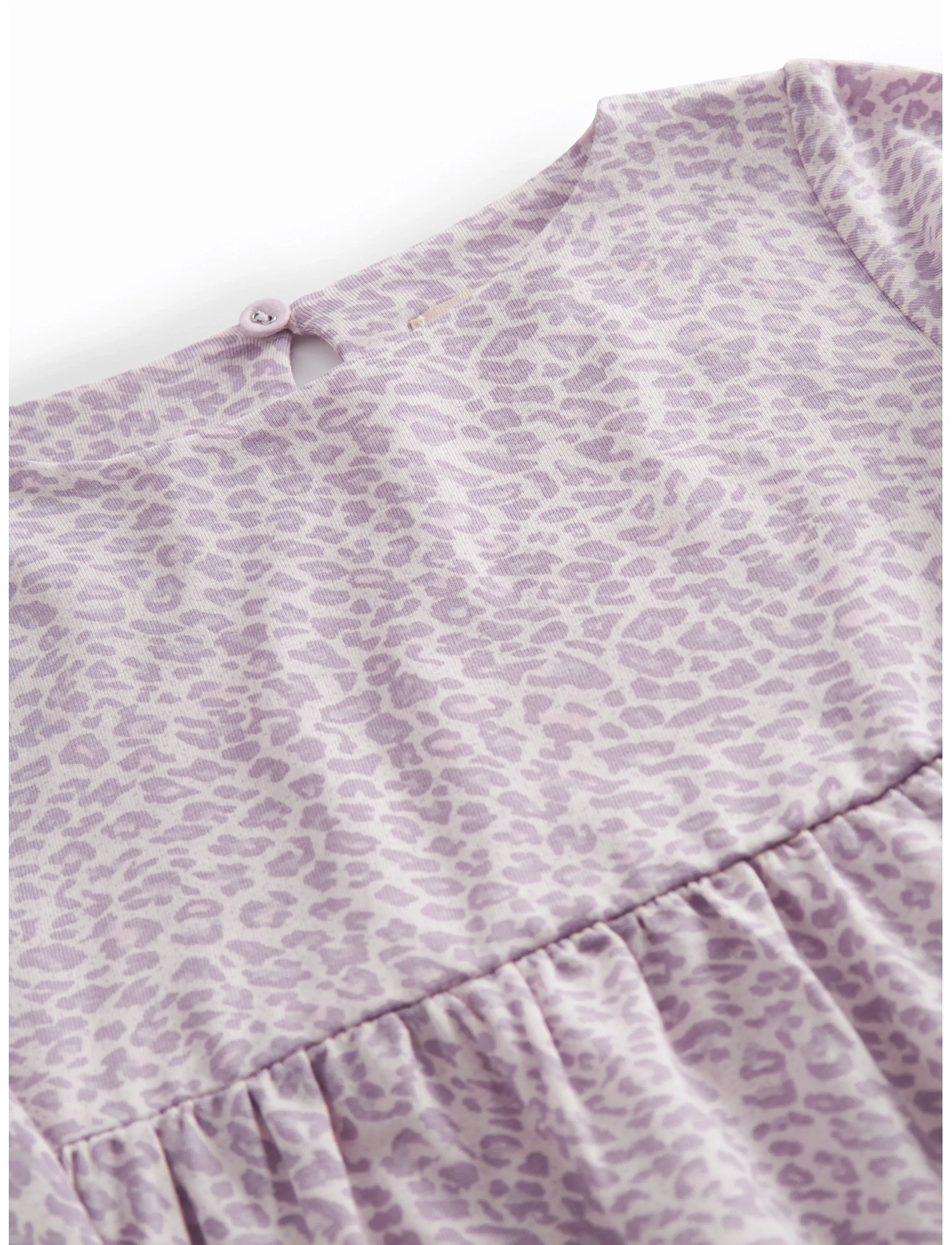 MarMar Copenhagen - Leo Dunilla - långärmade babyklänningar - lilac leo - 3