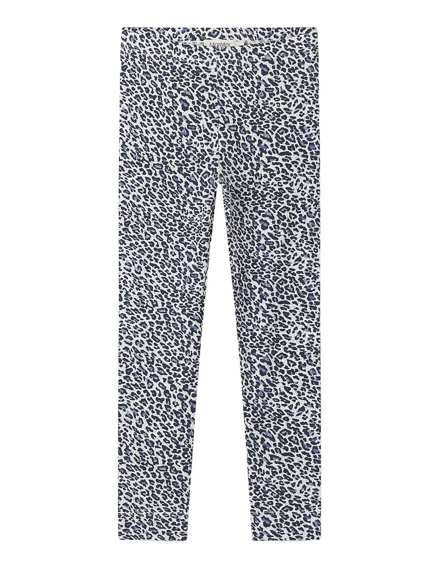MarMar Copenhagen - Leo Leg - leggings - blue leo - 0