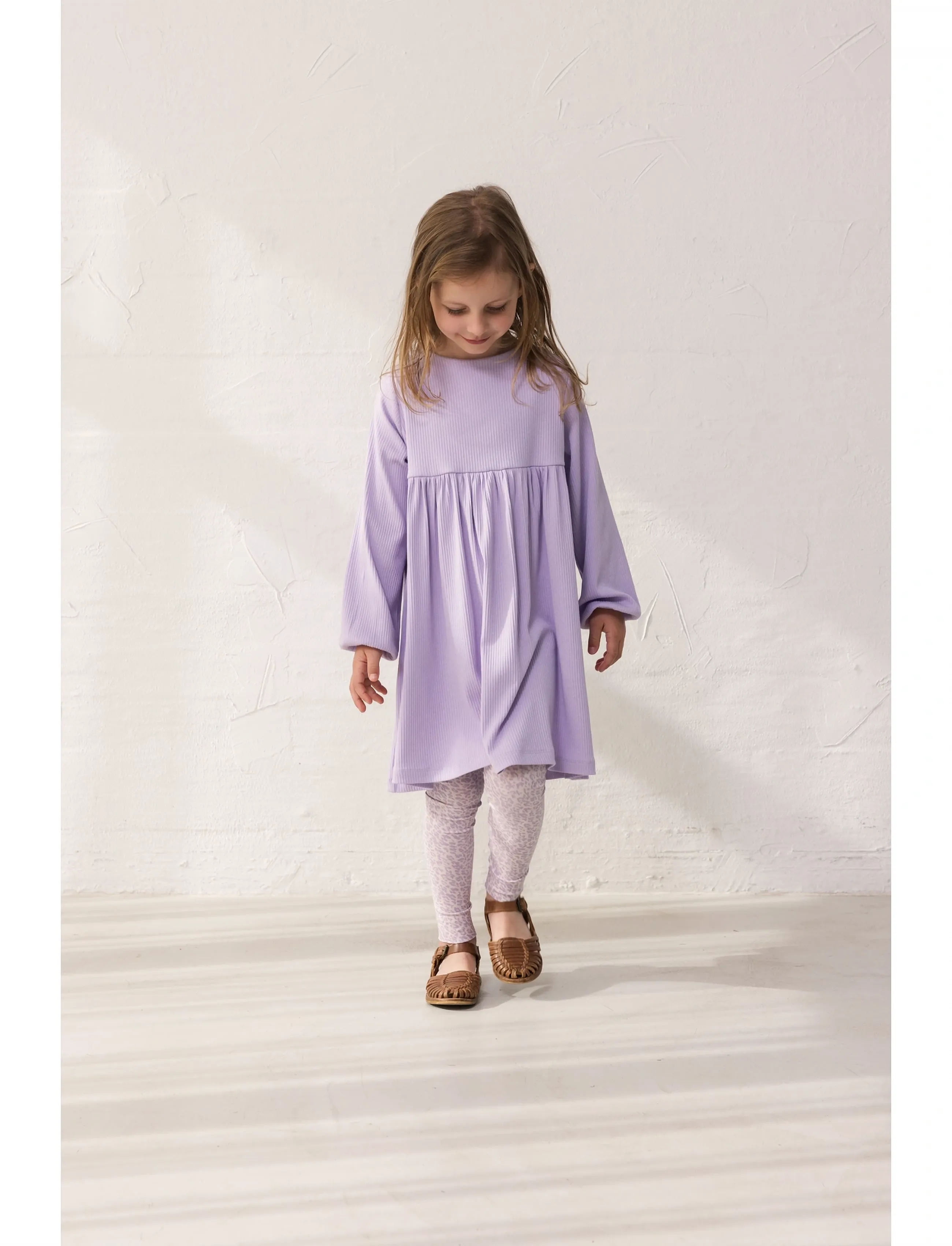 MarMar Copenhagen Leo Leg, 110, Unterteile, Lila - Leggings, Kinder