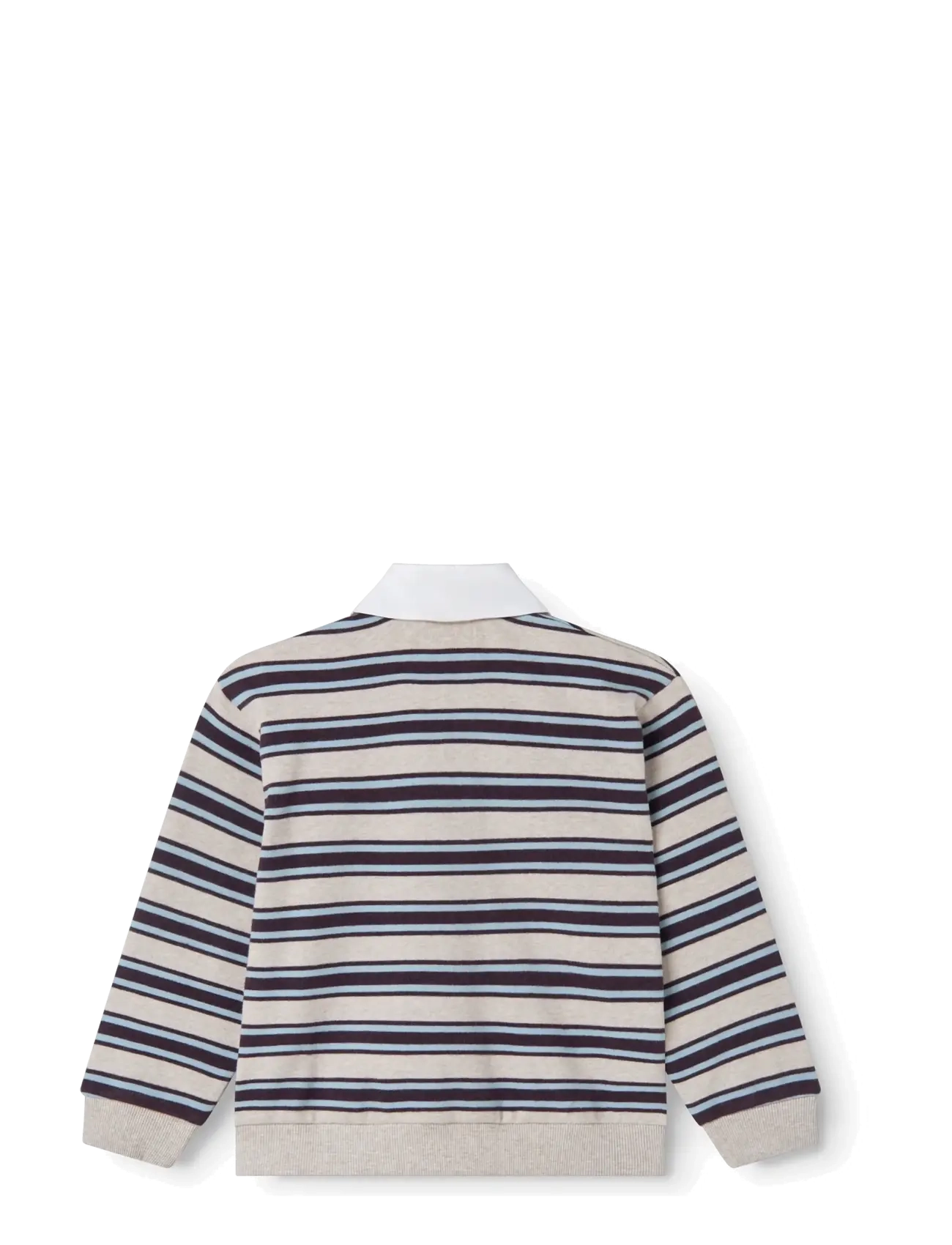 MarMar Copenhagen - Thanos Polo - lange mouwen poloshirt - college stripe - 1