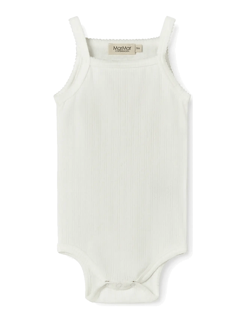 MarMar Copenhagen - Belli - bodyer uden ærmer - gentle white - 0