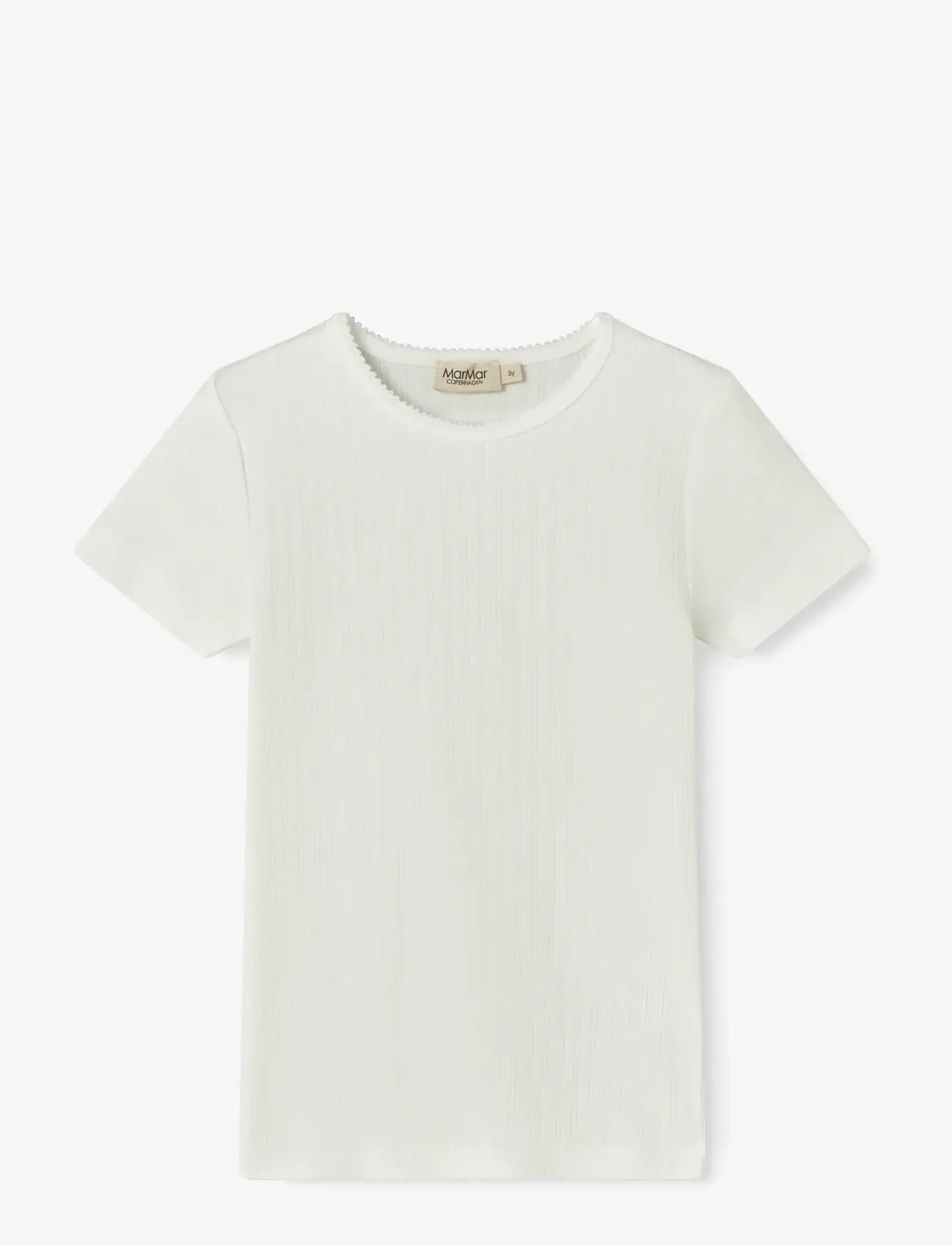 MarMar Copenhagen - Tamra SS - t-shirts - gentle white - 0