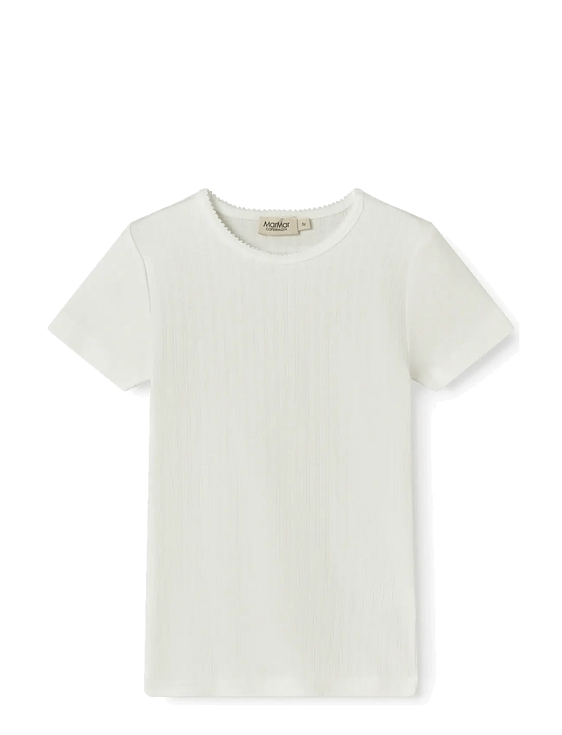 MarMar Copenhagen - Tamra SS - t-shirts - gentle white - 0