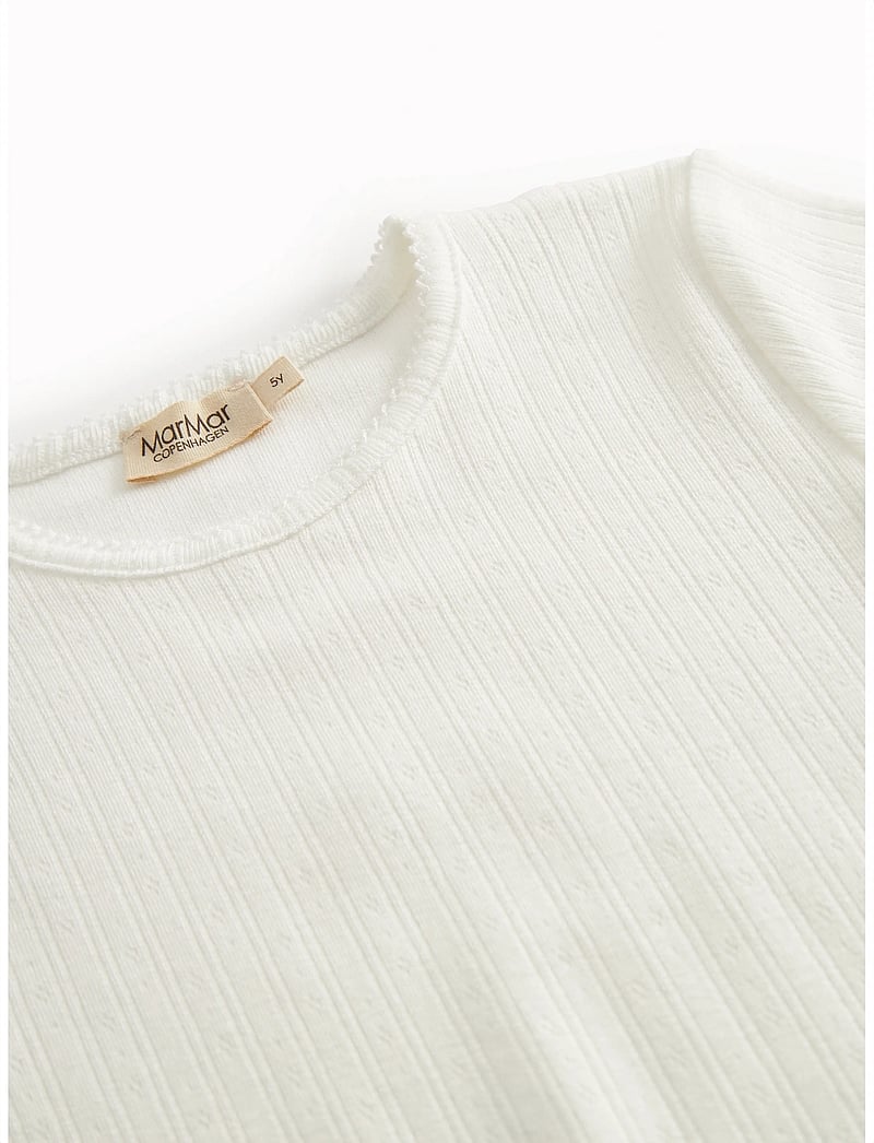MarMar Copenhagen - Tamra SS - t-shirts - gentle white - 2