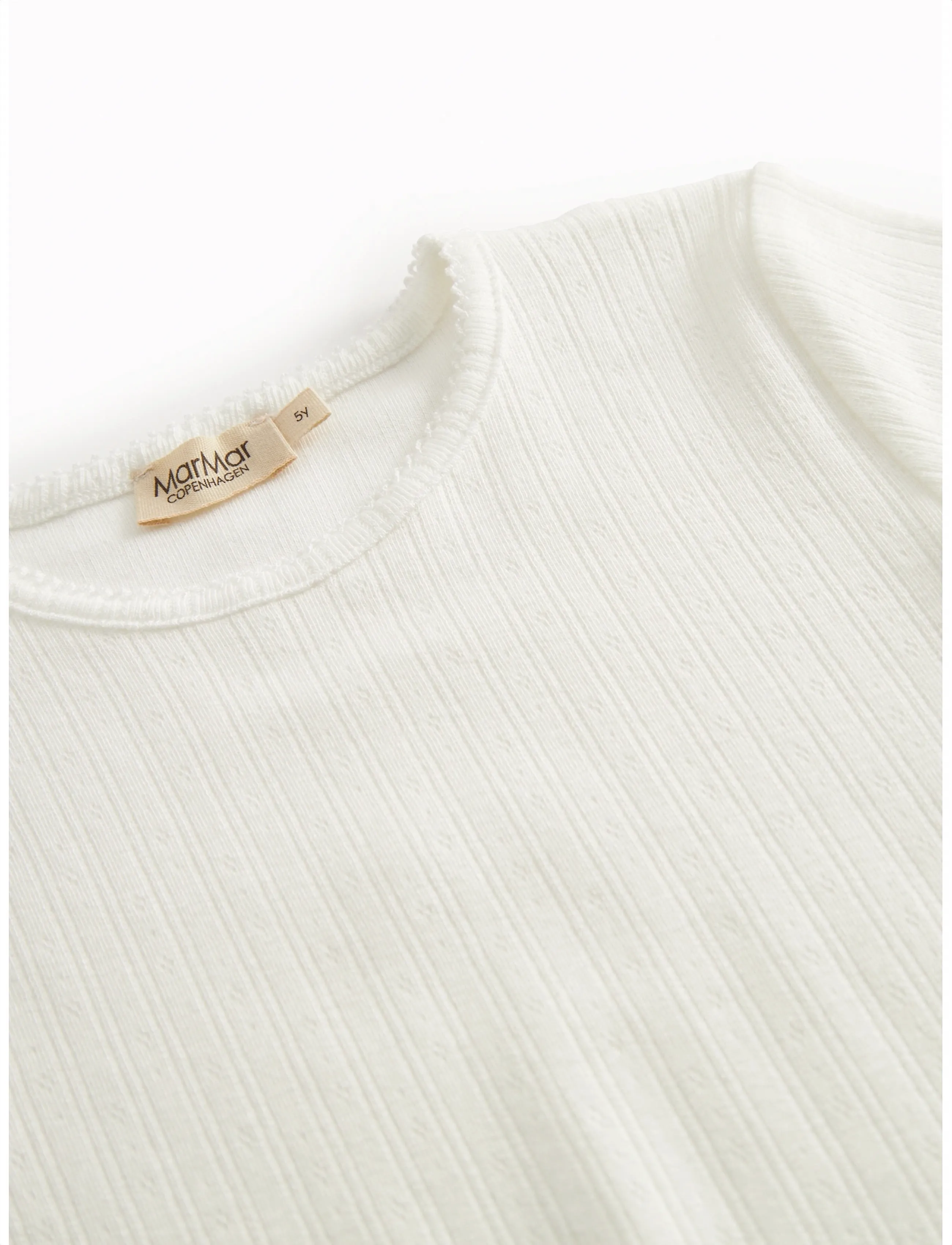 MarMar Copenhagen - Tamra SS - lühikeste varrukatega - gentle white - 2