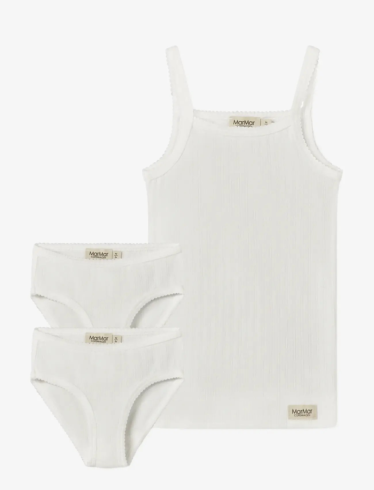 MarMar Copenhagen - Underwear Set - nacht- & unterwäsche - gentle white - 0