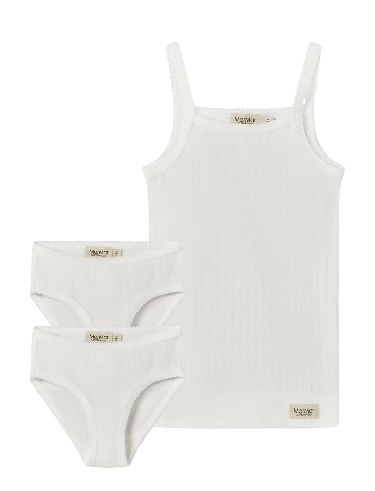 MarMar Copenhagen Underwear Set - Alusvaatteet & yöasut - GENTLE WHITE / white
