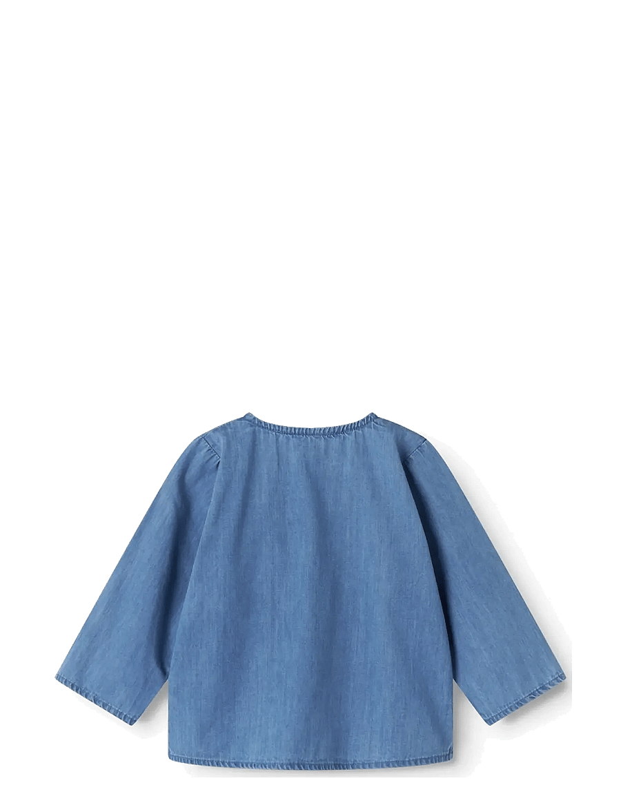 MarMar Copenhagen - Troy - pikkade varrukatega särgid - blue denim - 1