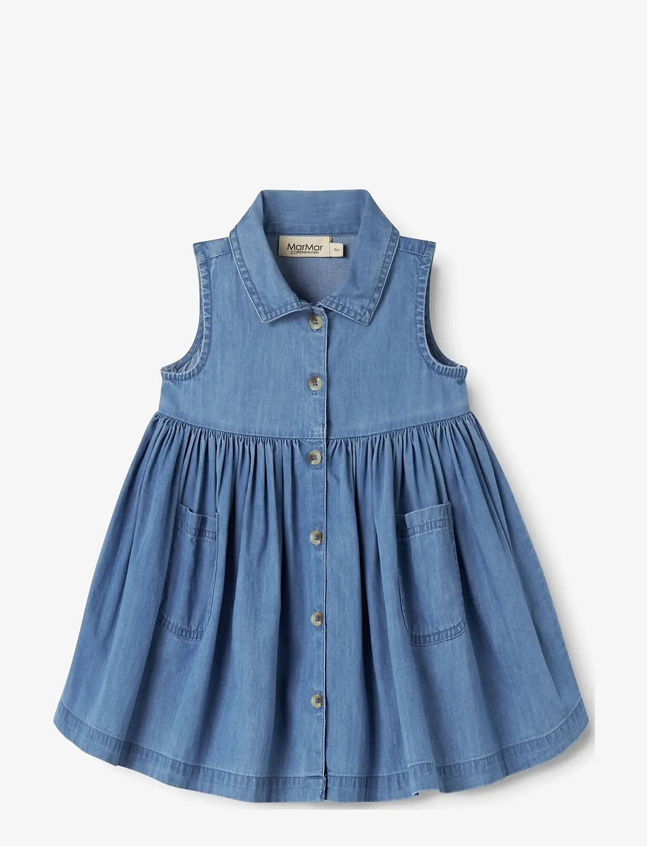 MarMar Copenhagen - Danal - Ærmeløse hverdagskjoler - blue denim - 0