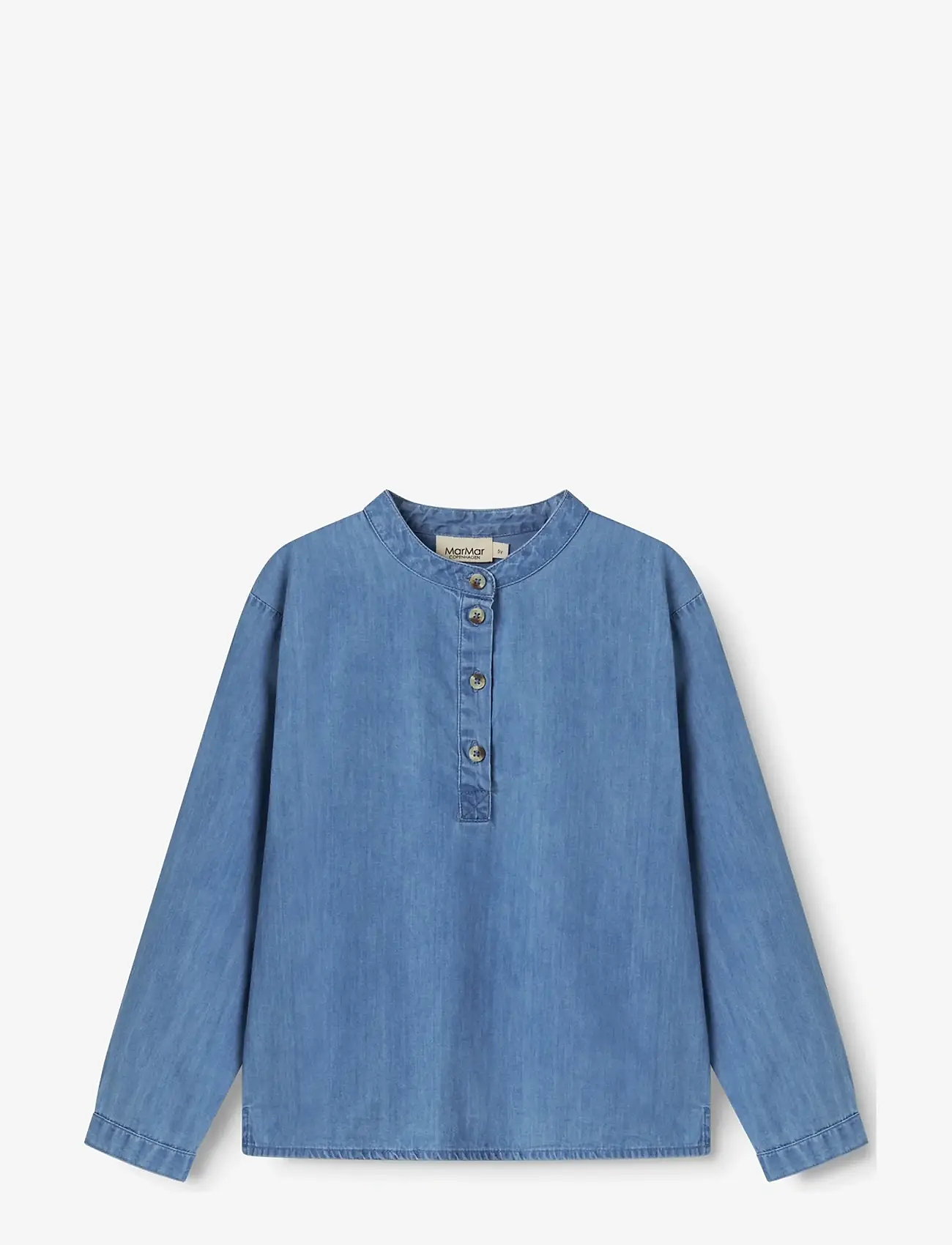 MarMar Copenhagen - Tokyo - langærmede skjorter - blue denim - 0