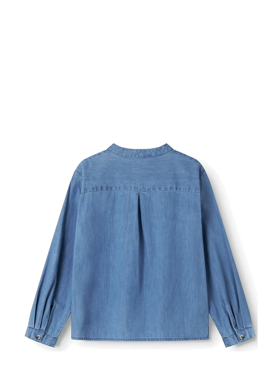 MarMar Copenhagen - Tokyo - pikkade varrukatega särgid - blue denim - 1