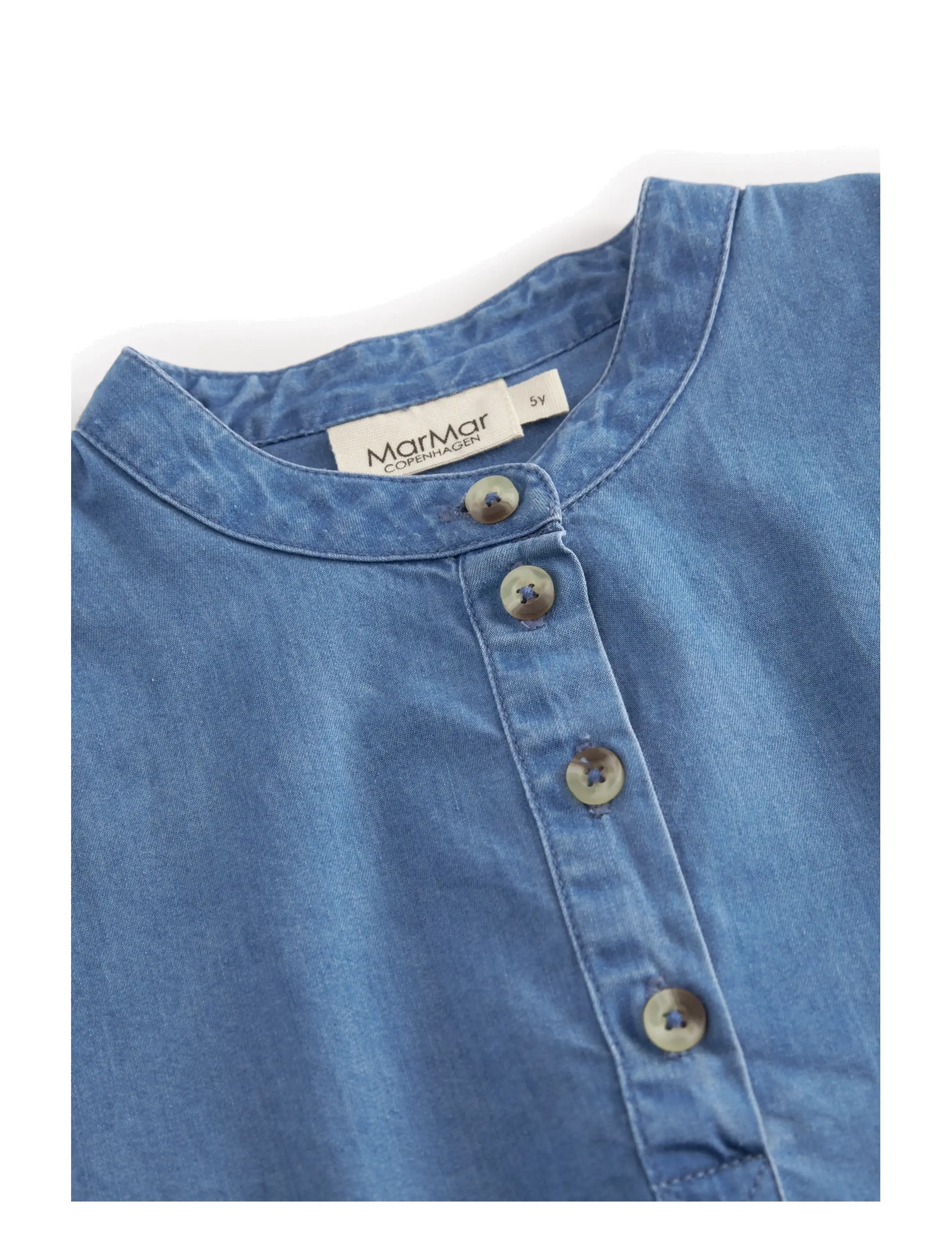 MarMar Copenhagen - Tokyo - pikkade varrukatega särgid - blue denim - 2