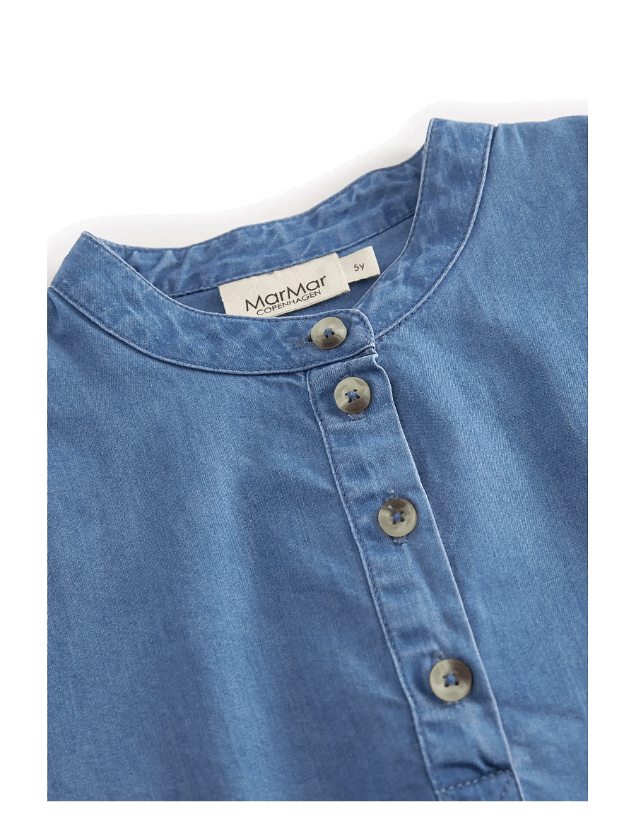 MarMar Copenhagen - Tokyo - pikkade varrukatega särgid - blue denim - 2