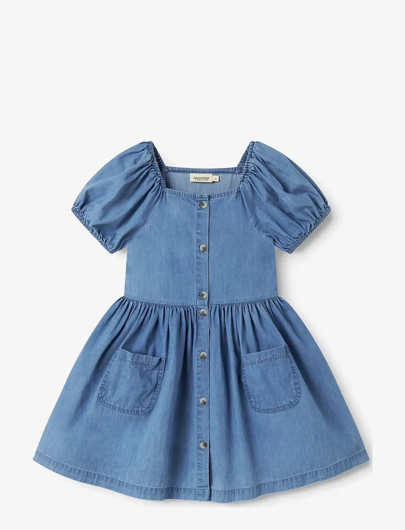 MarMar Copenhagen - Davery - kortærmede hverdagskjoler - blue denim - 0