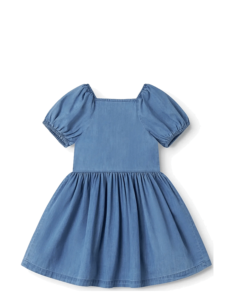 MarMar Copenhagen - Davery - kortærmede hverdagskjoler - blue denim - 1