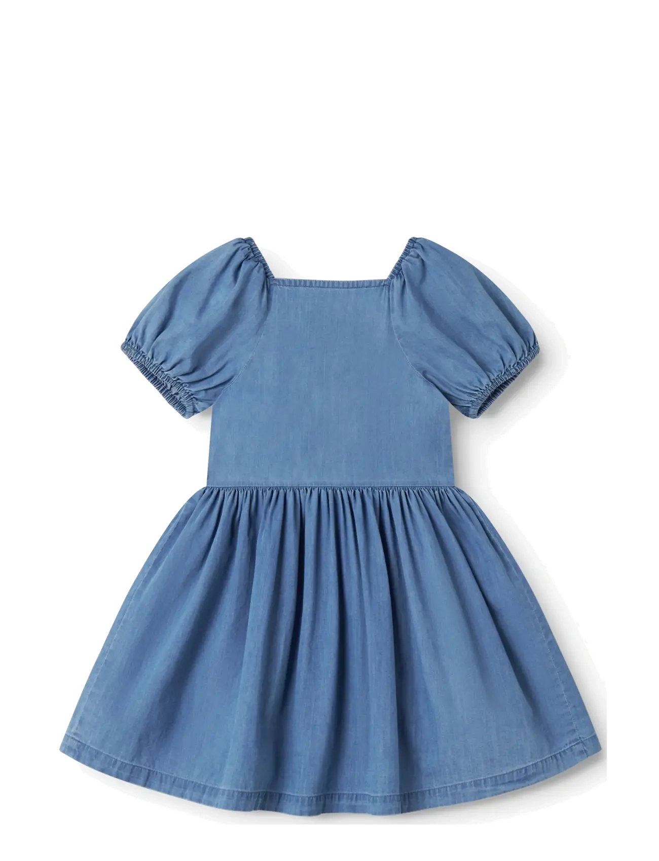 MarMar Copenhagen - Davery - short-sleeved casual dresses - blue denim - 1