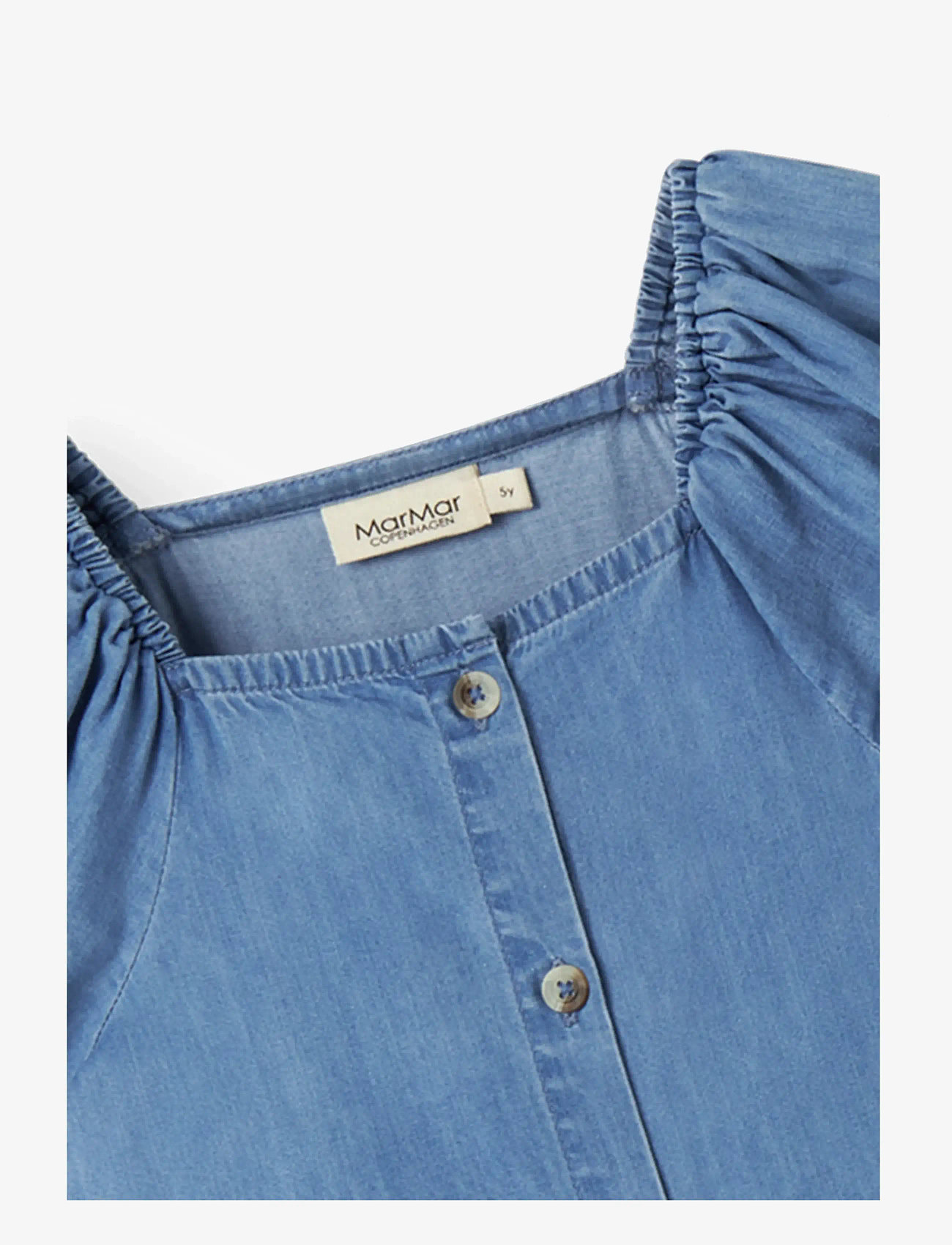 MarMar Copenhagen - Davery - kortærmede hverdagskjoler - blue denim - 2