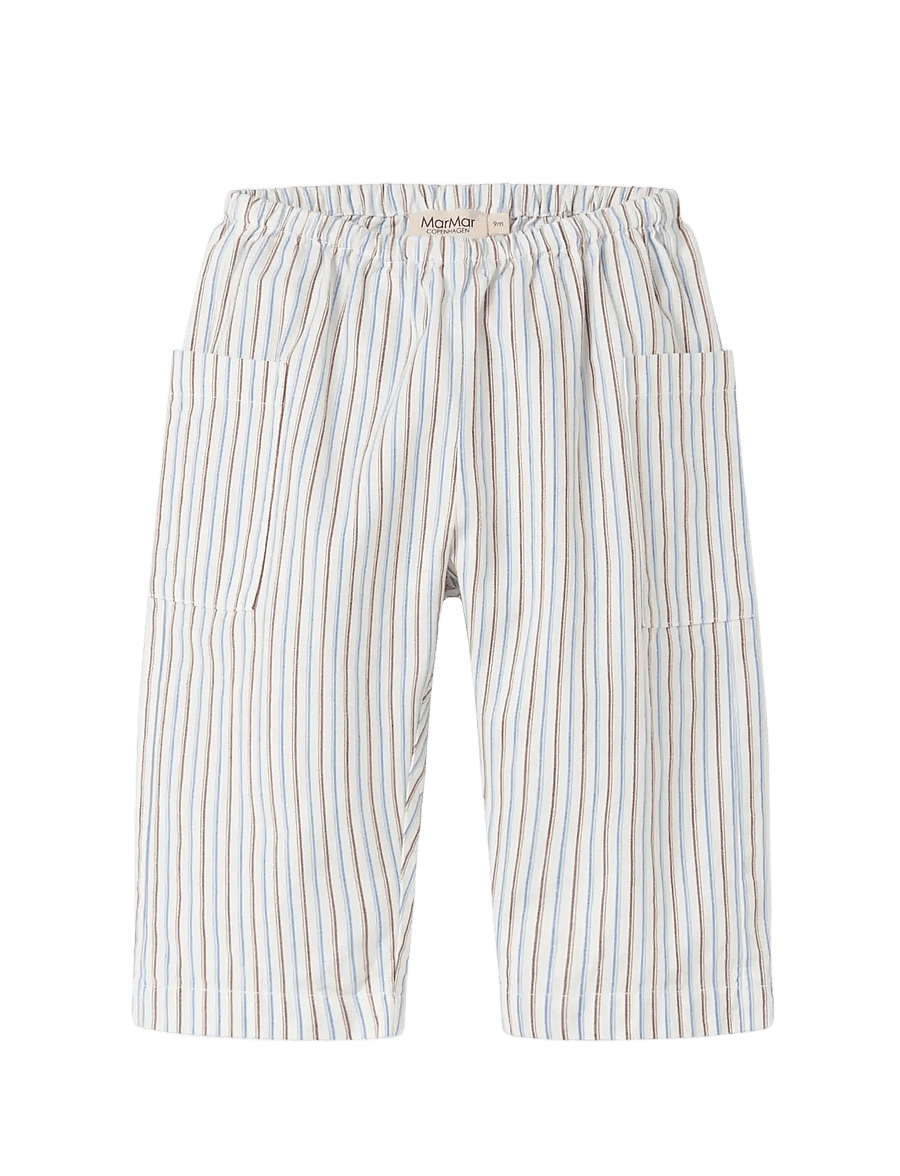 MarMar Copenhagen - Panto - beebipüksid - blue iris stripe - 1