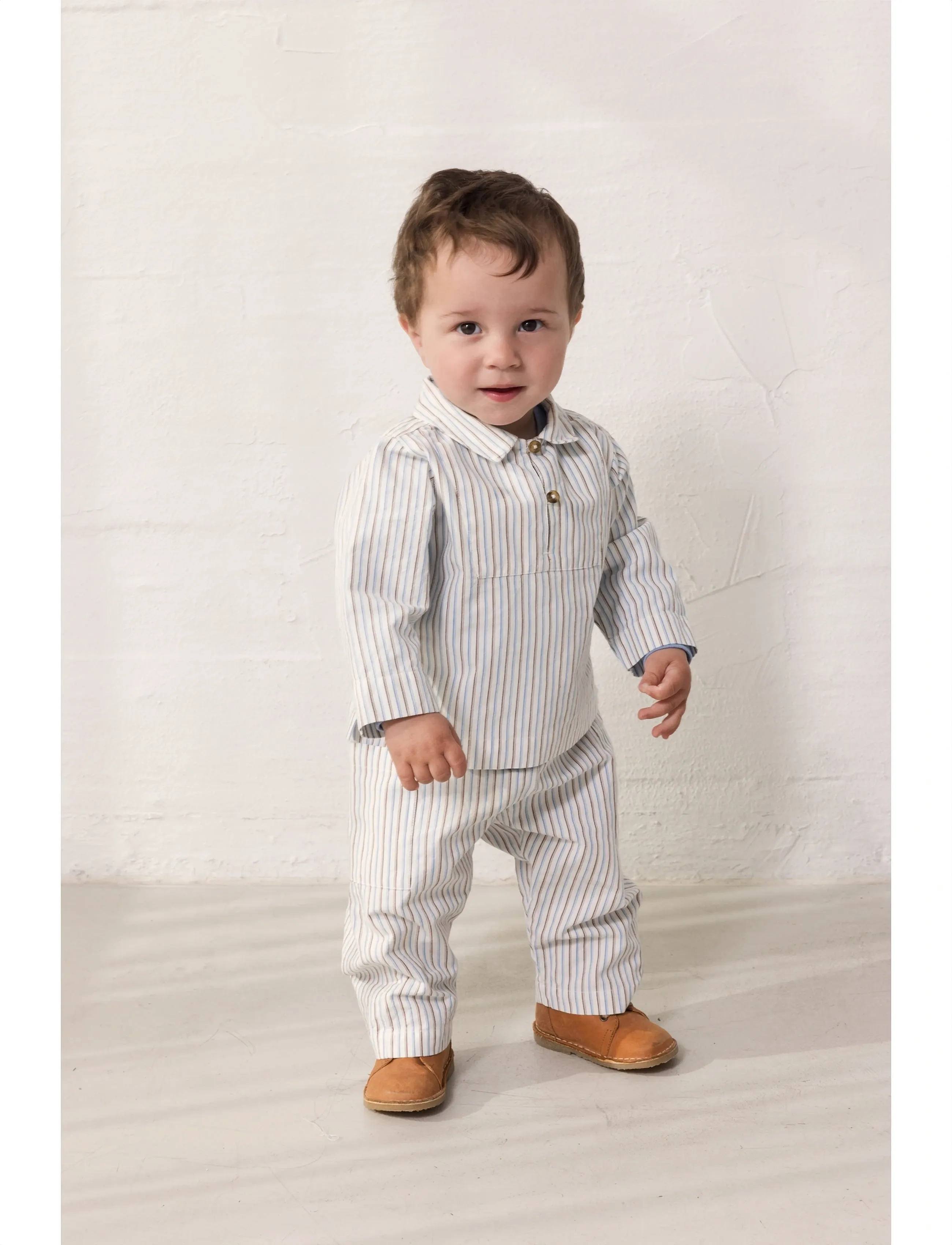 MarMar Copenhagen Panto - Hosen - BLUE IRIS STRIPE / multi