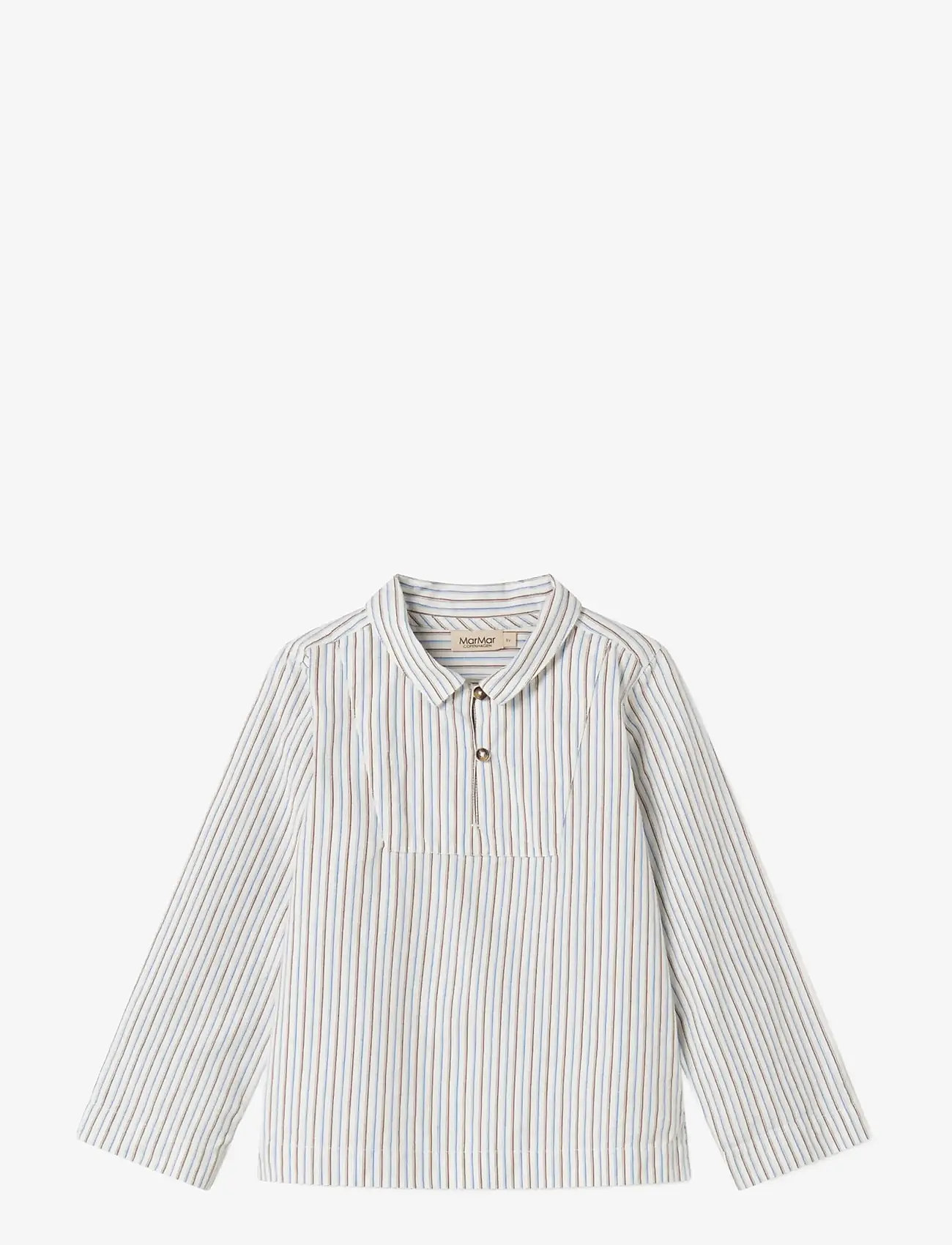 MarMar Copenhagen - Tovas - langærmede skjorter - blue iris stripe - 0