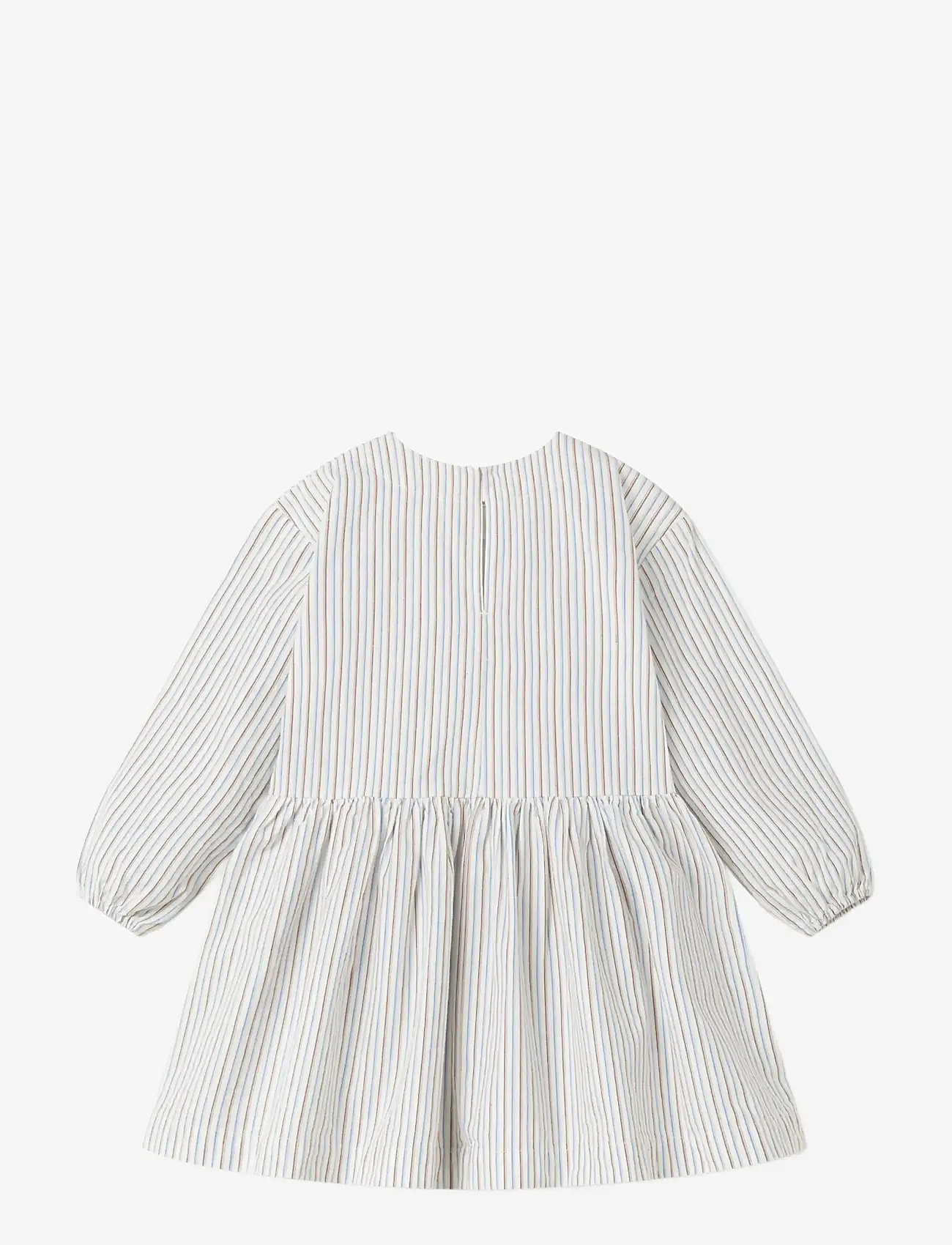 MarMar Copenhagen - Dagmary - langærmede hverdagskjoler - blue iris stripe - 1