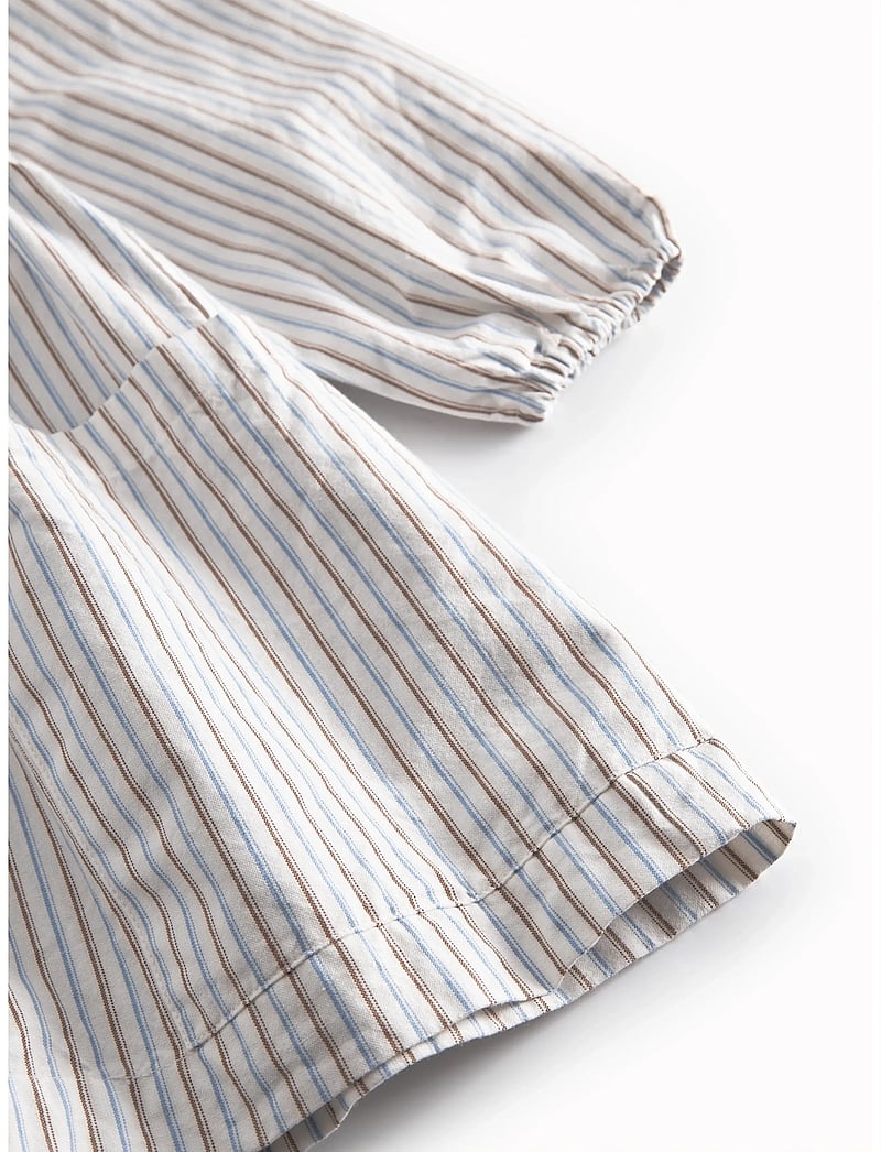 MarMar Copenhagen - Dagmary - pikkade varrukatega vabaaja kleidid - blue iris stripe - 4