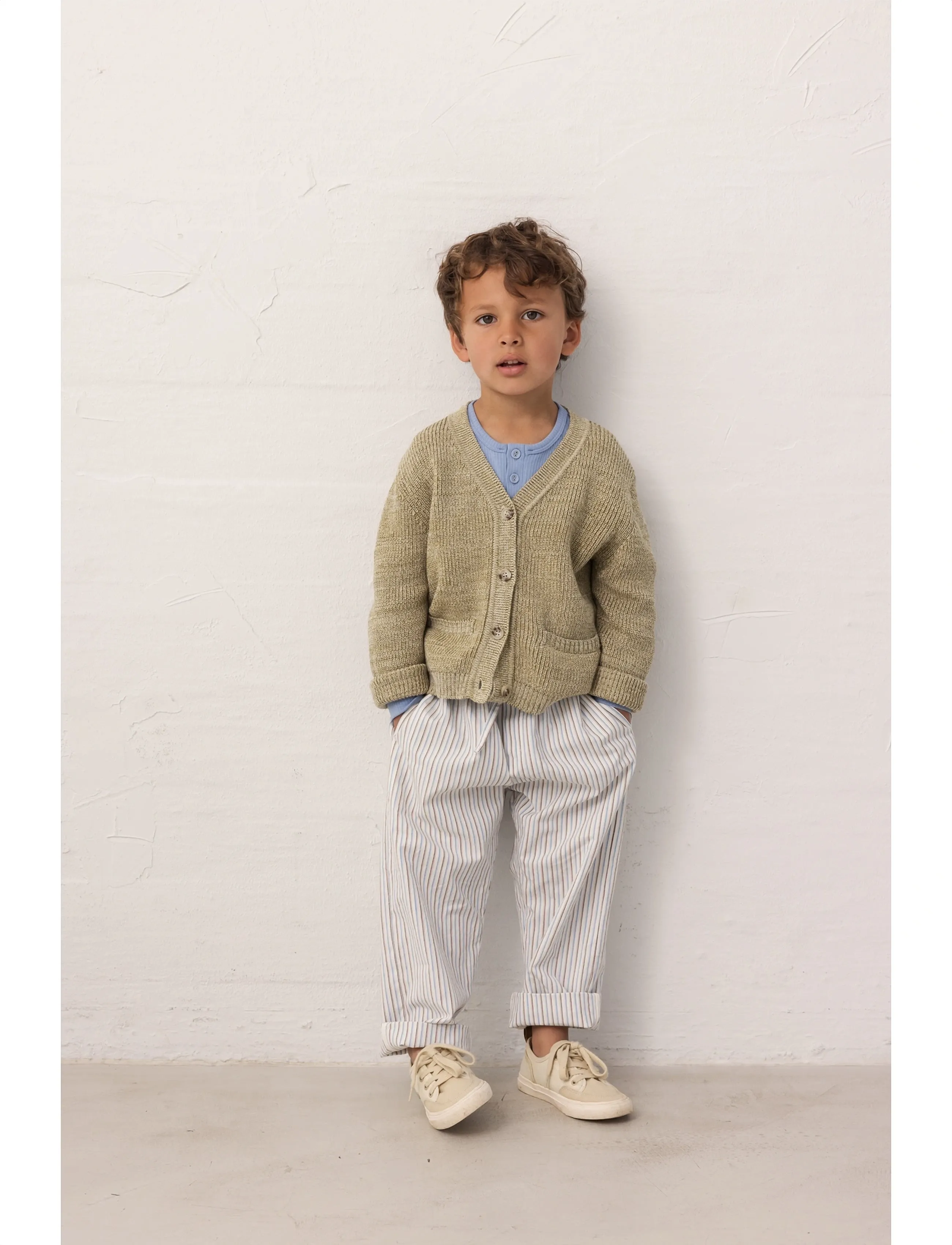 MarMar Copenhagen Plano - Bukser - BLUE IRIS STRIPE / multi