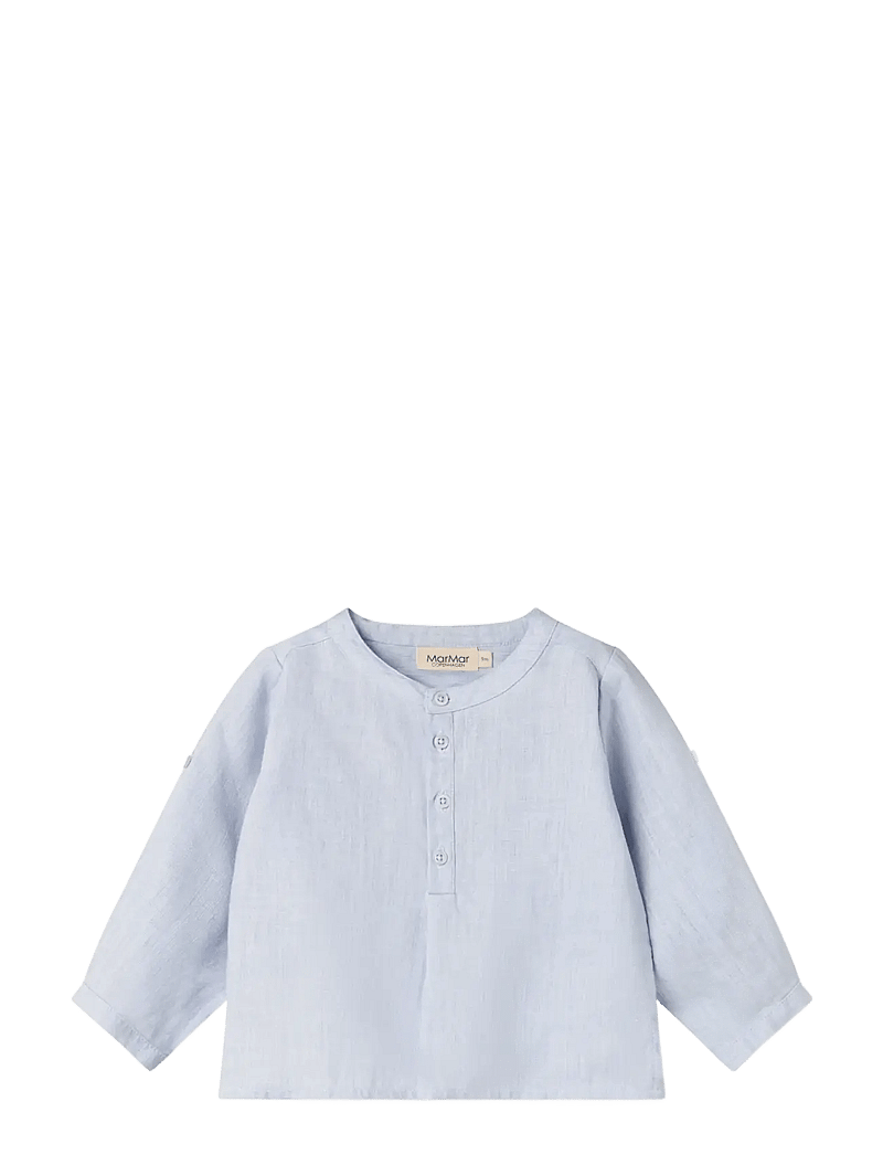 MarMar Copenhagen - Totoro - langærmede skjorter - blue mist - 1