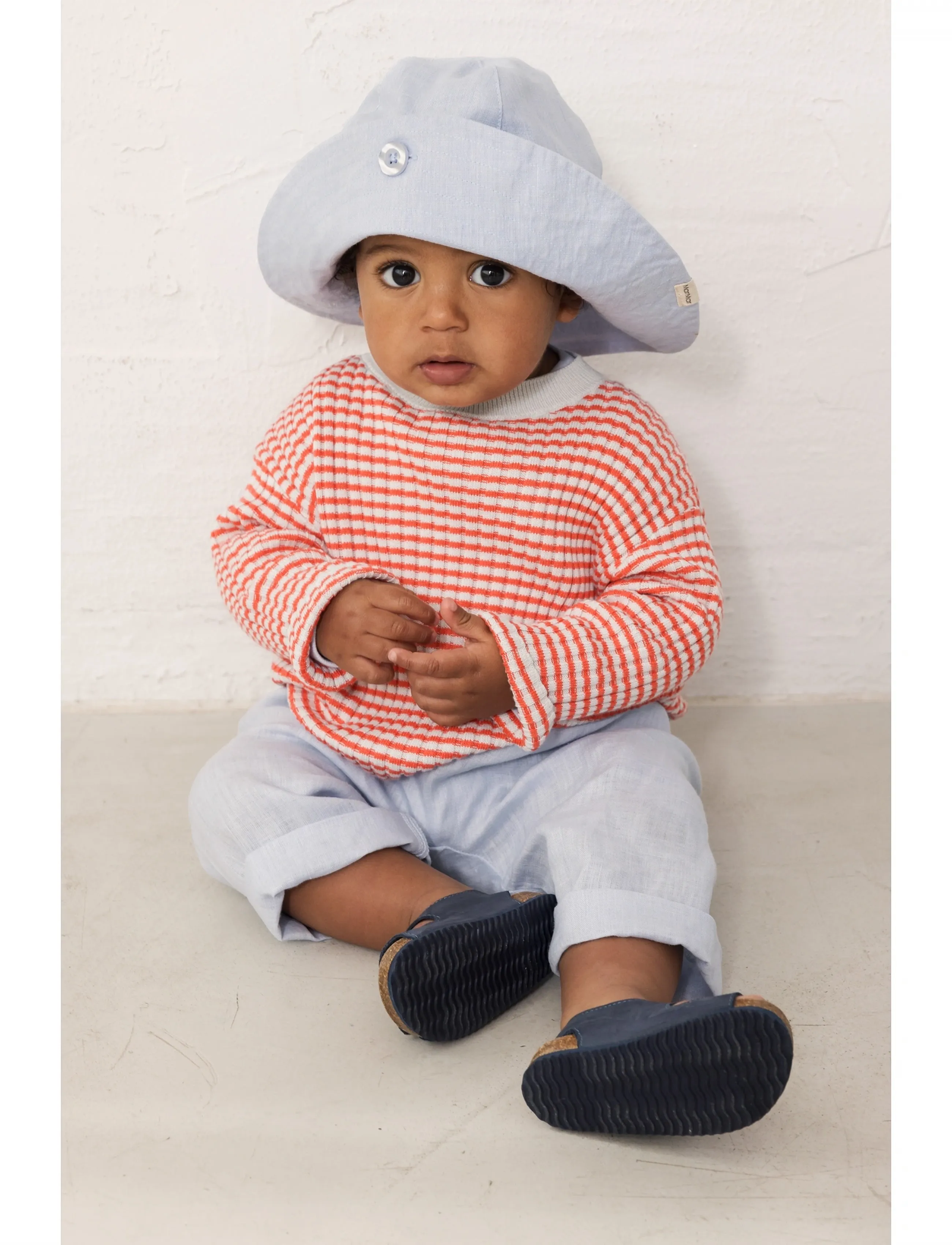 MarMar Copenhagen - Panu - byxor - blue mist - 0