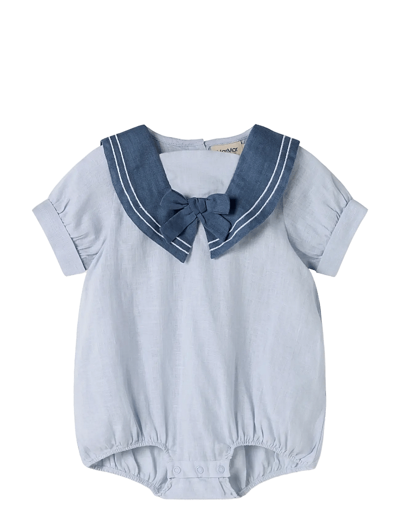 MarMar Copenhagen - Raki - kortærmede heldragter - blue mist - 1