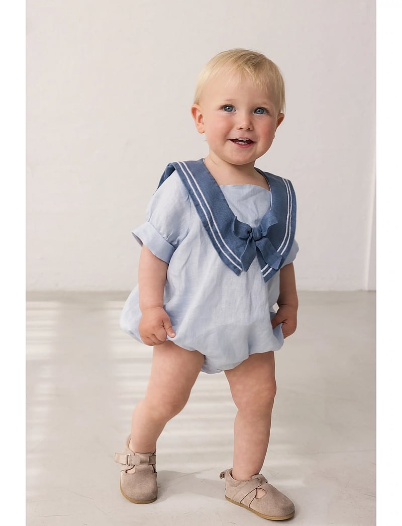 MarMar Copenhagen - Raki - kortærmede heldragter - blue mist - 0