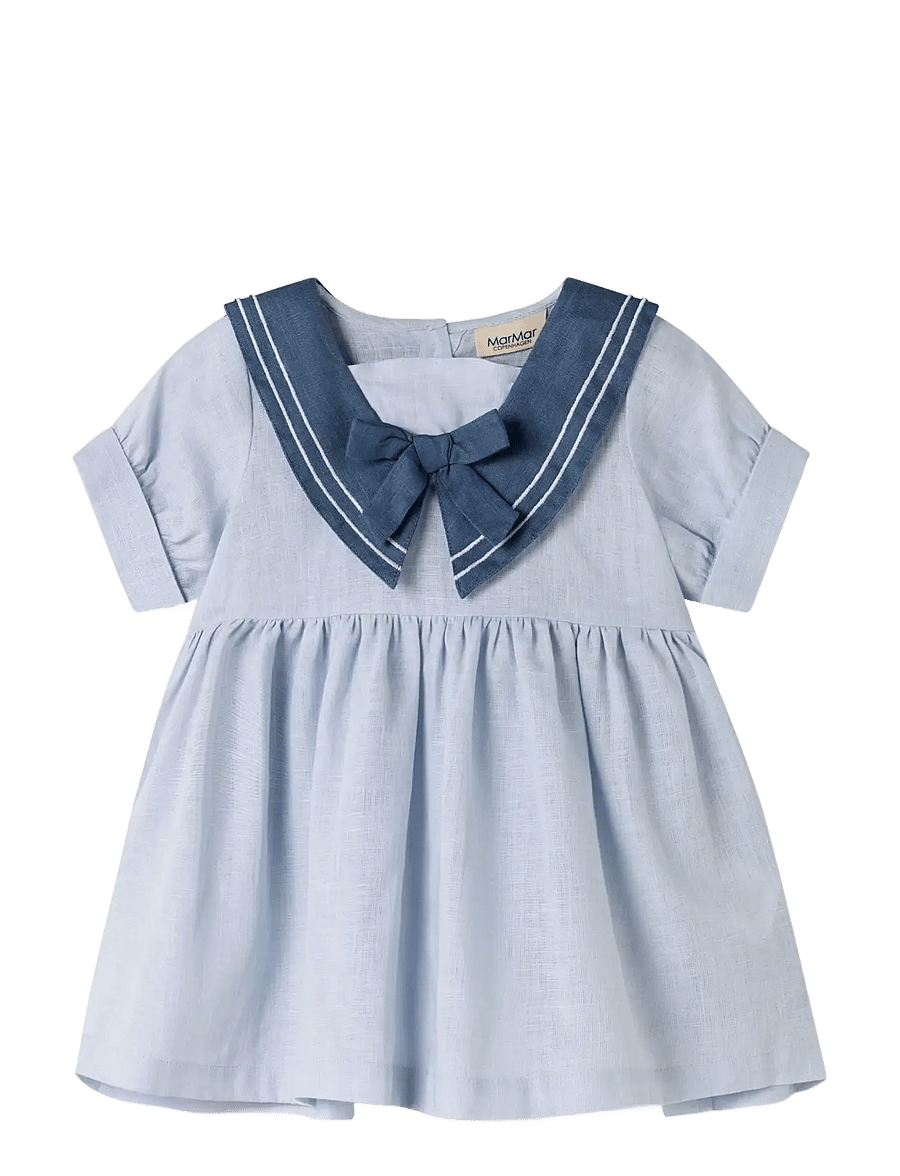 MarMar Copenhagen - Daki - kortärmade babyklänningar - blue mist - 1