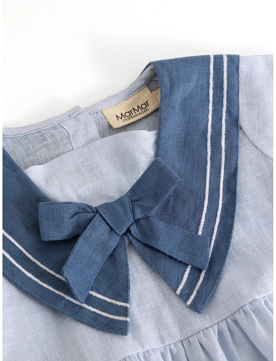MarMar Copenhagen - Daki - kortärmade babyklänningar - blue mist - 3